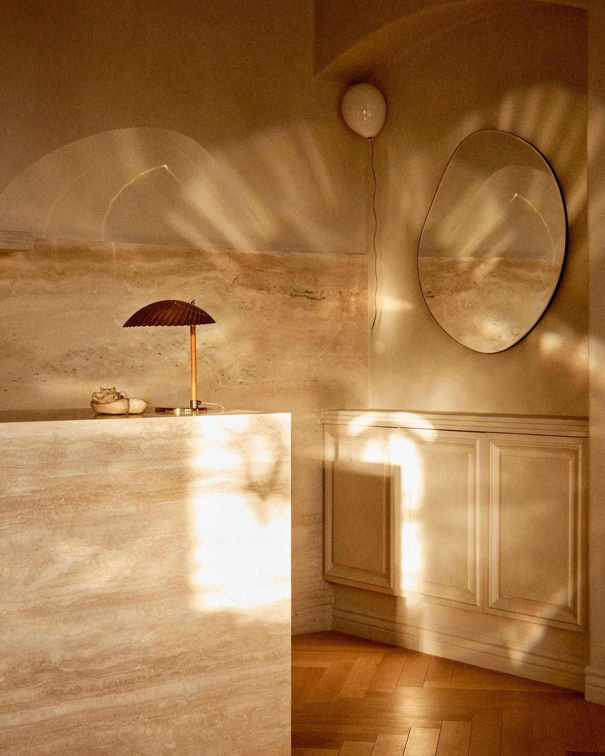 5321 Table Lamp by GUBI shown in an interior setting, view 2