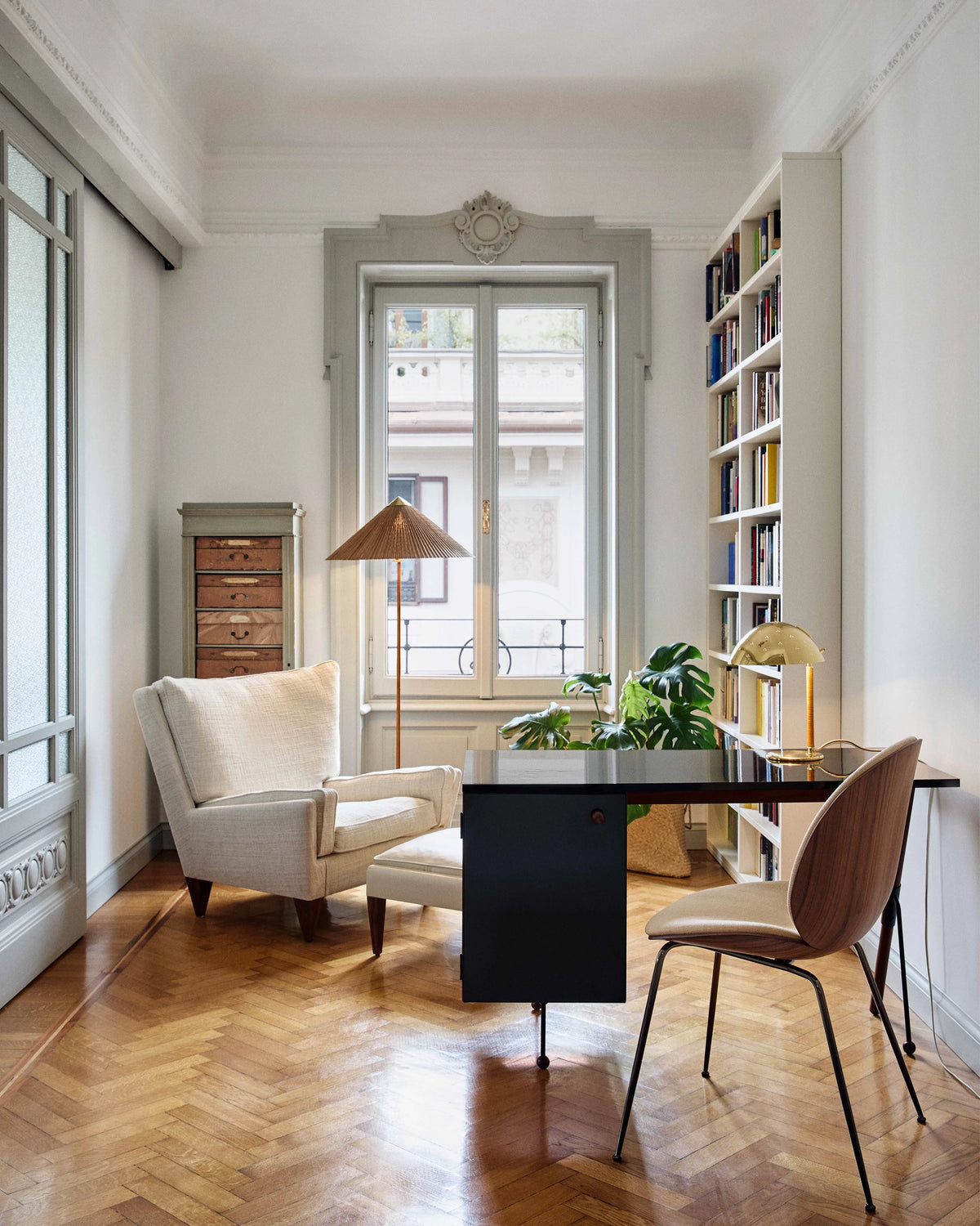 62 Desk by GUBI shown in an interior setting, view 4