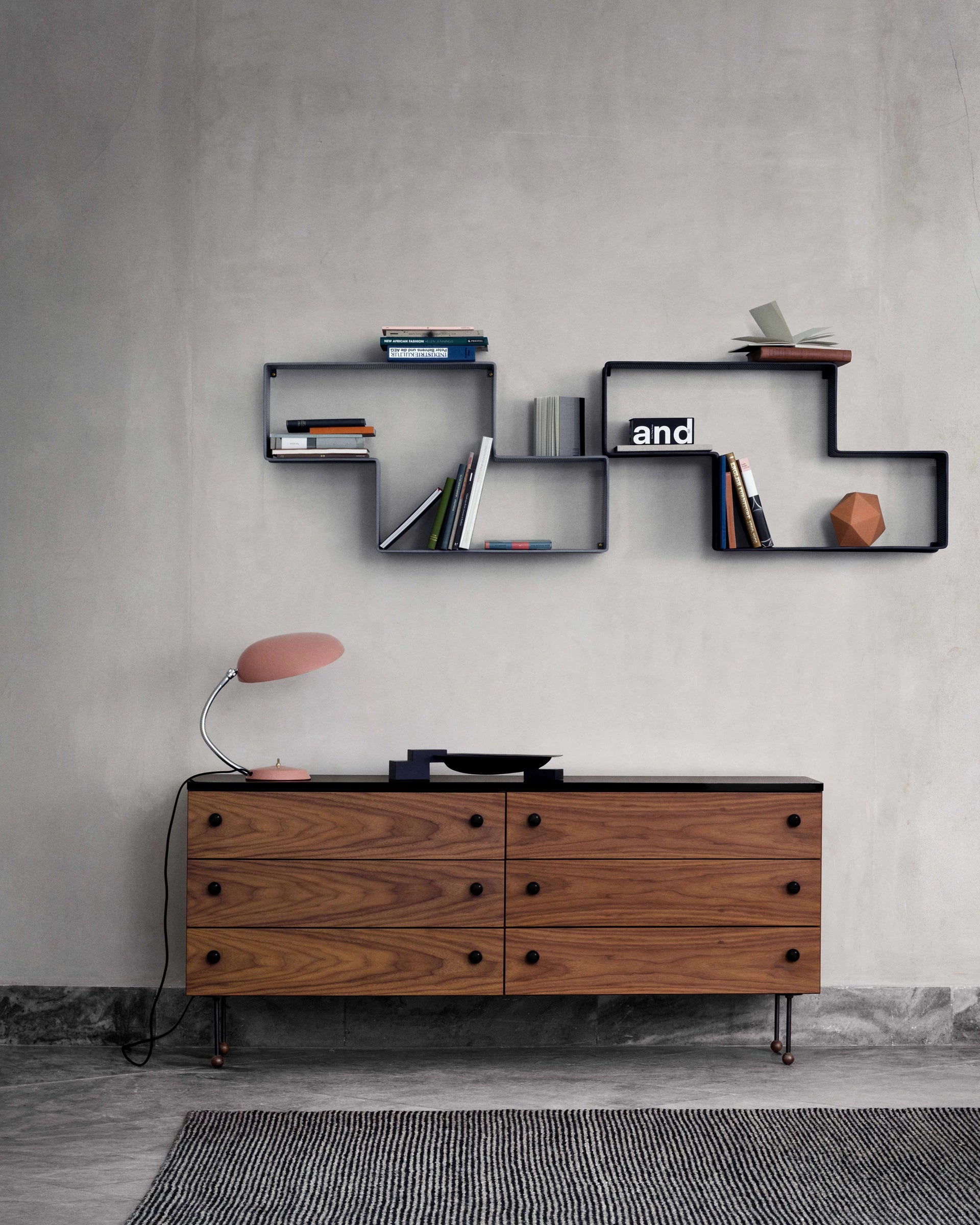 62 Sideboard by GUBI shown in an interior setting, view 2
