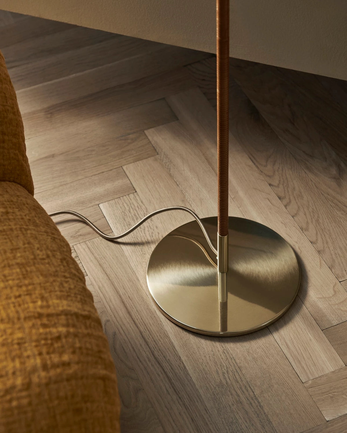 9602 Floor Lamp by GUBI shown in an interior setting
