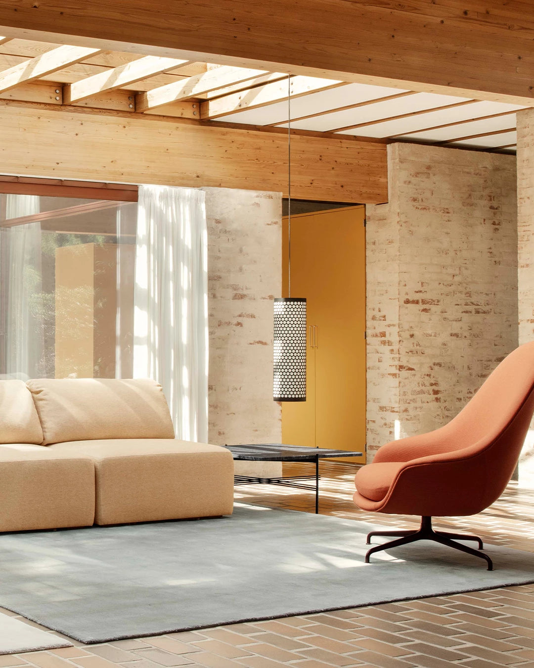 ANA Pendant by GUBI shown in an interior setting, view 2