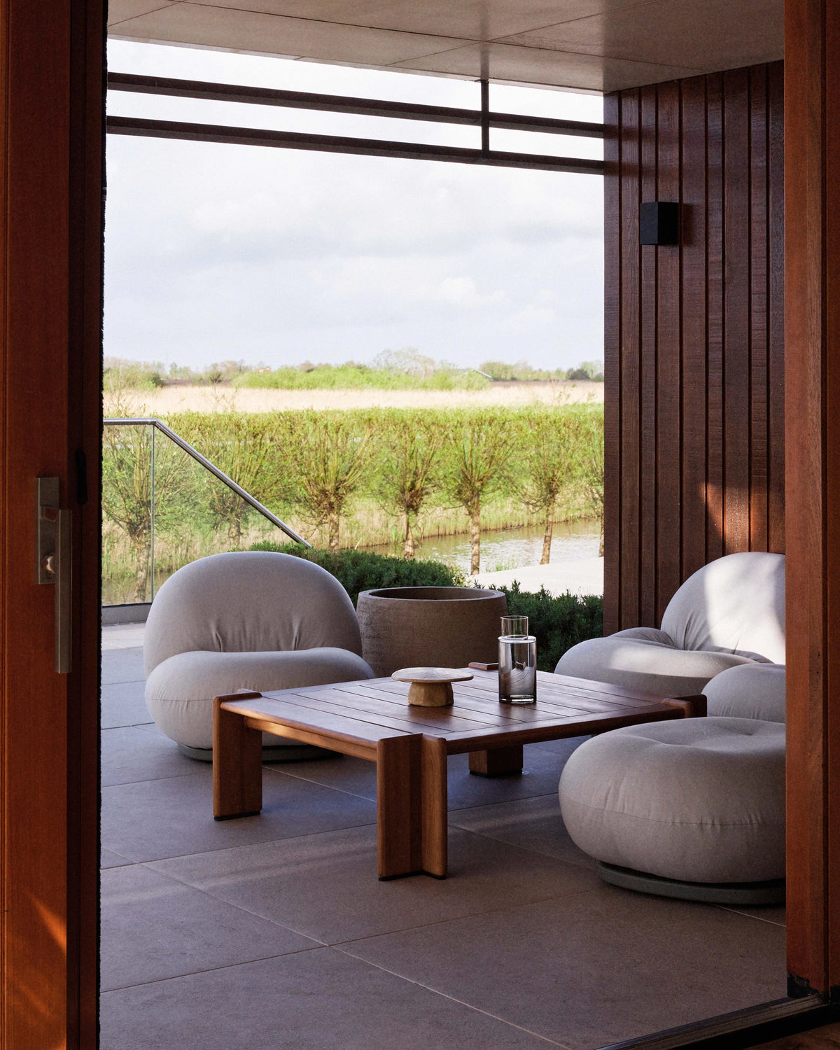 Atmosfera Coffee Table by GUBI shown in an interior setting, view 4
