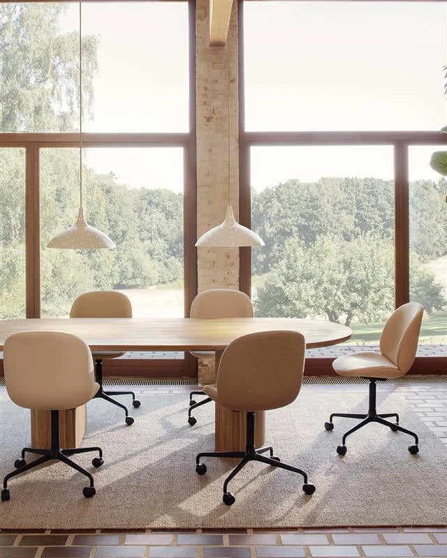 Beetle Counter Chair by GUBI shown in an interior setting, view 3