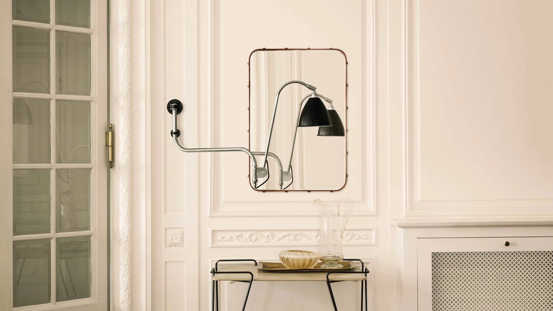 BL10 Wall Lamp by GUBI shown in an interior setting