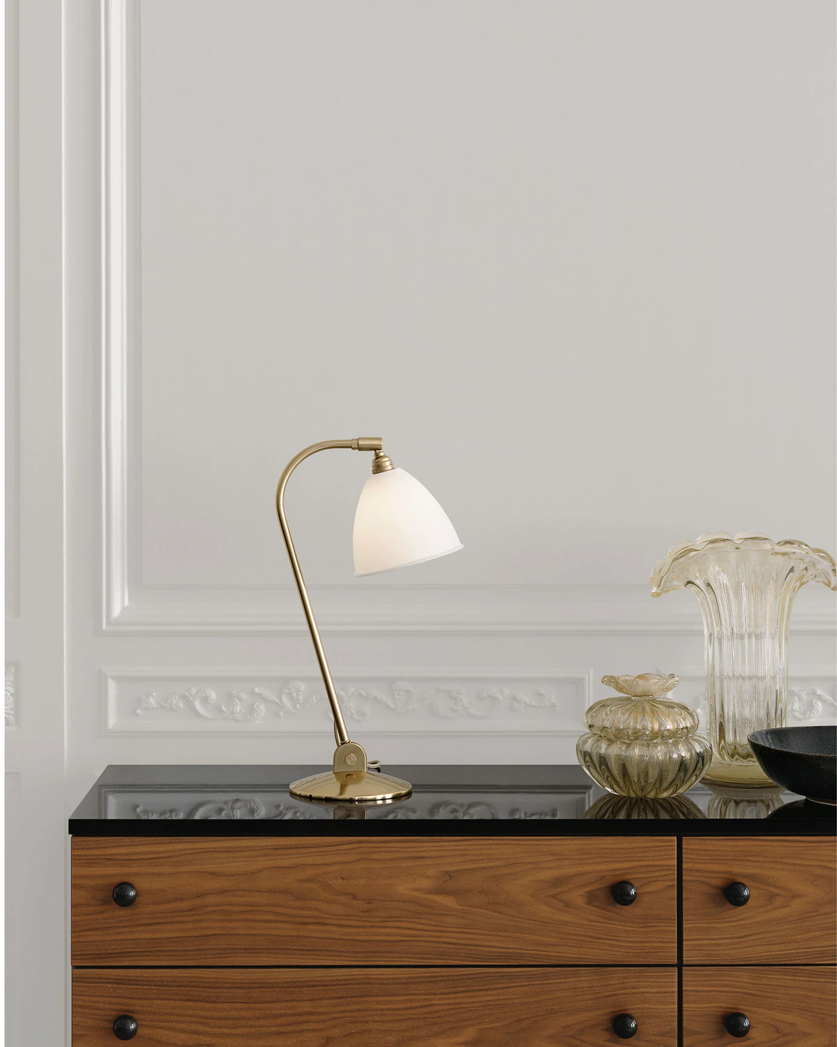 BL2 Table Lamp by GUBI shown in an interior setting, view 2