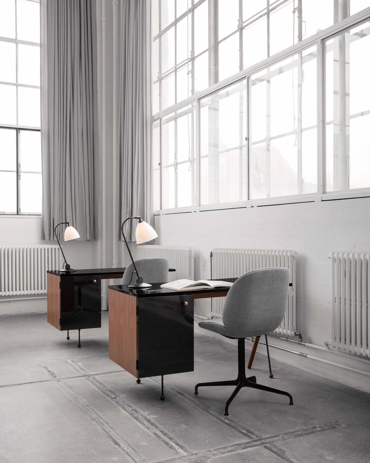 BL2 Table Lamp by GUBI shown in an interior setting, view 3