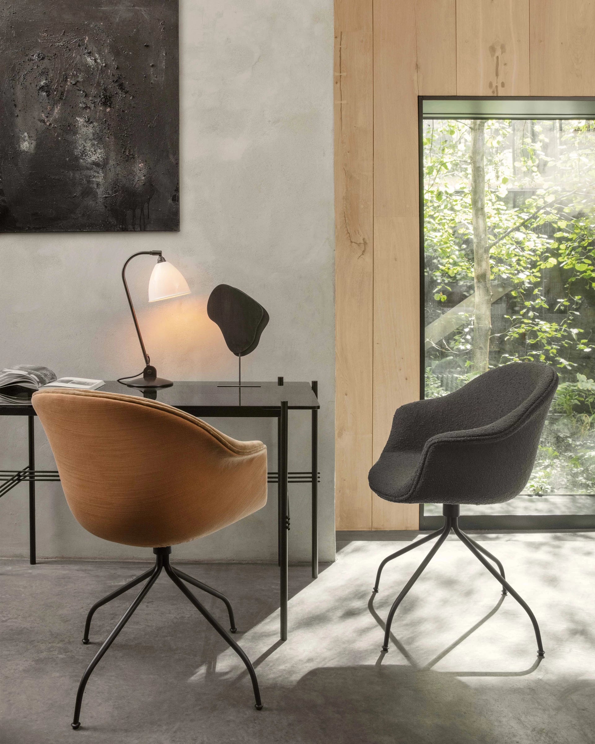 BL2 Table Lamp by GUBI shown in an interior setting, view 4
