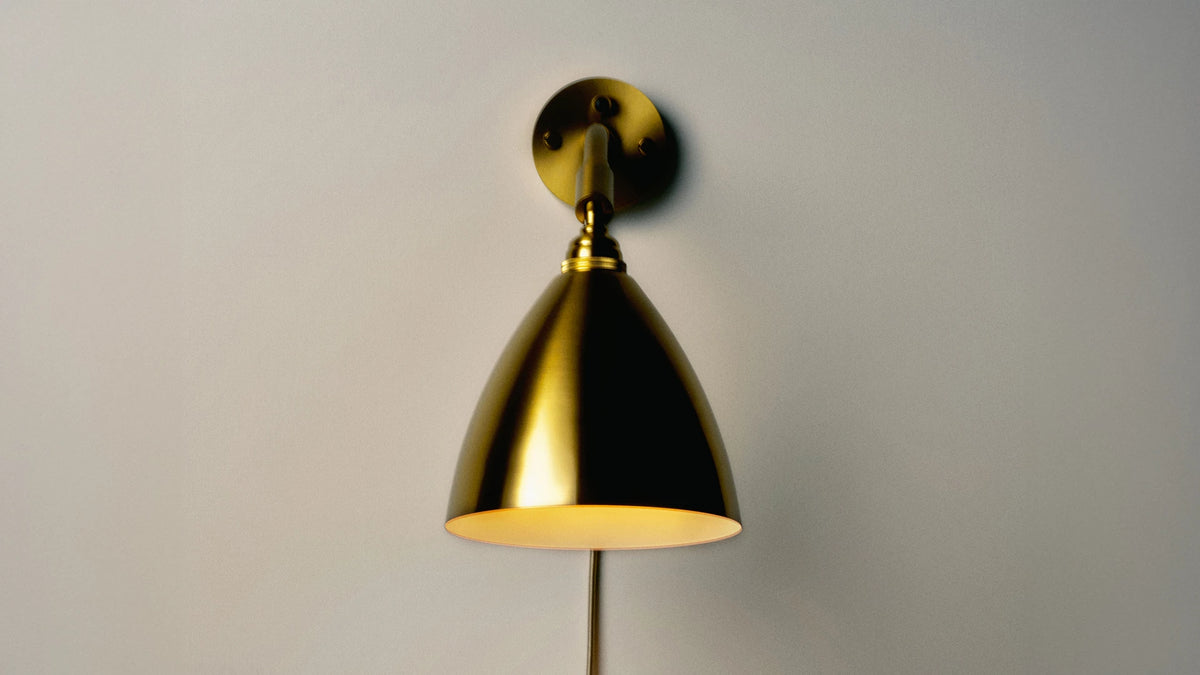 BL7 Wall Lamp by GUBI shown in an interior setting