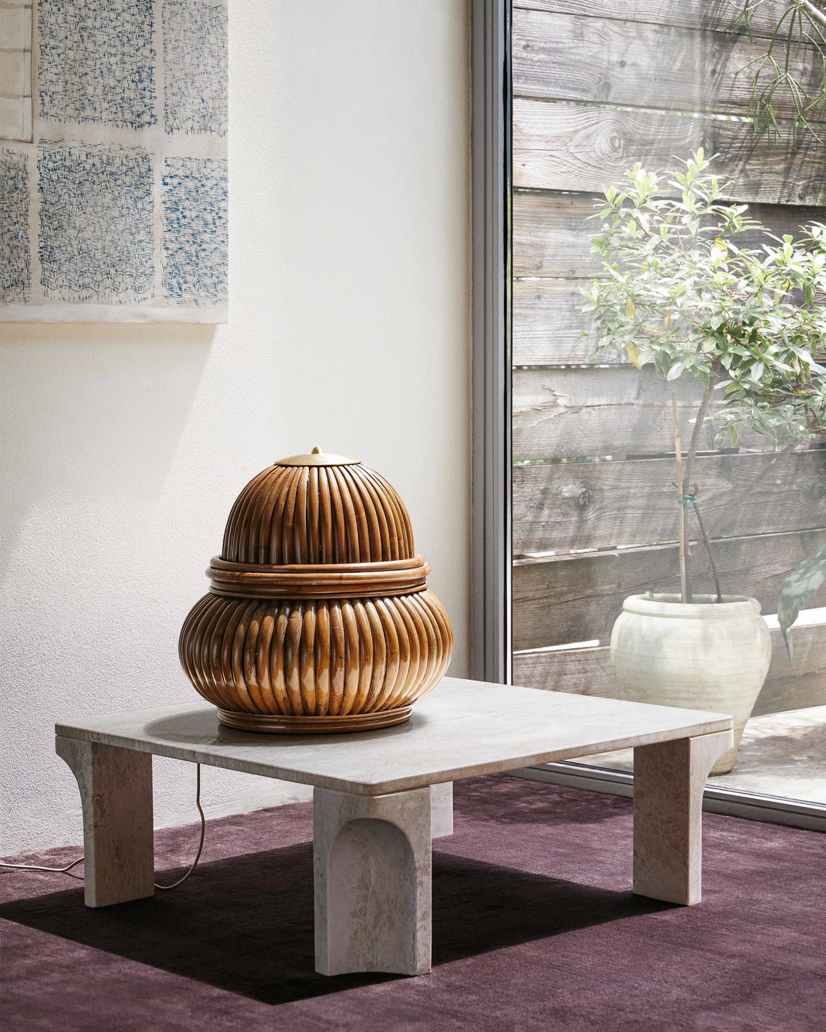 Bohemian 72 Floor Lamp by GUBI shown in an interior setting, view 2
