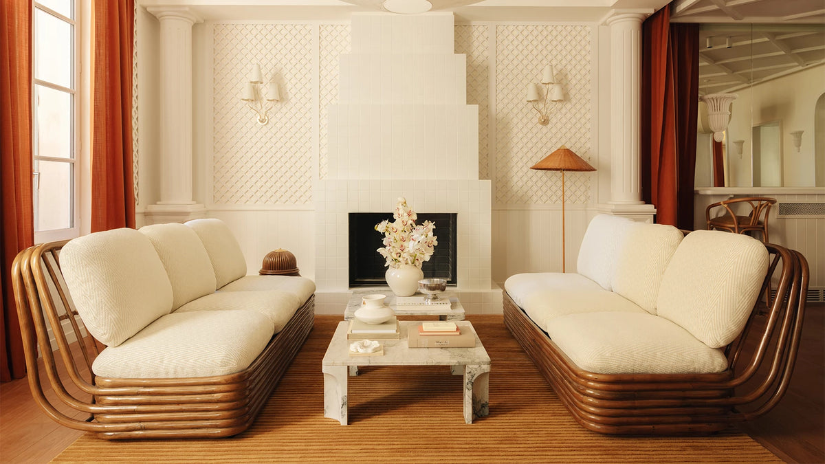 Bohemian 72 Sofa by GUBI shown in an interior setting