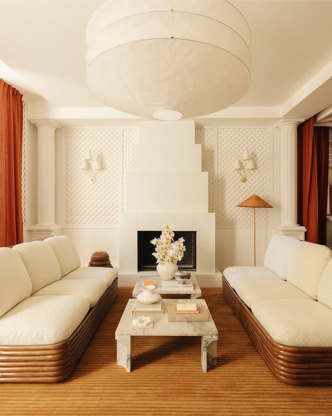 Bohemian 72 Sofa by GUBI shown in an interior setting, view 2