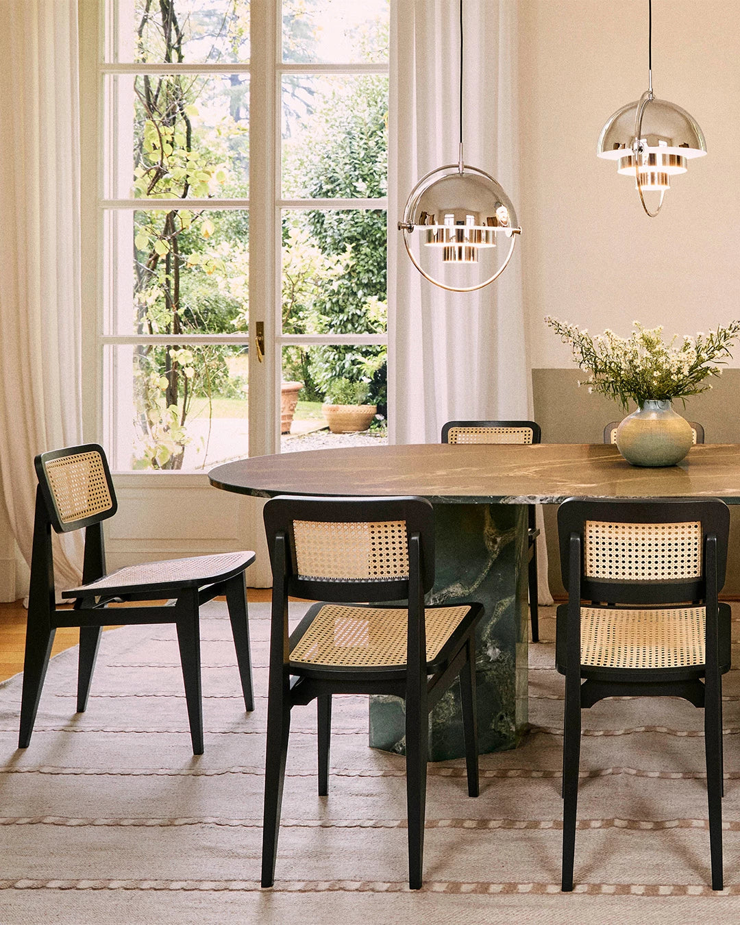C-Chair Dining Chair by GUBI shown in an interior setting, view 2