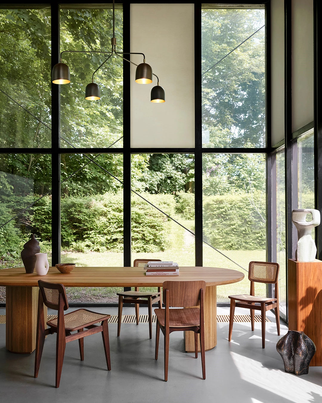 C-Chair Dining Chair by GUBI shown in an interior setting, view 3