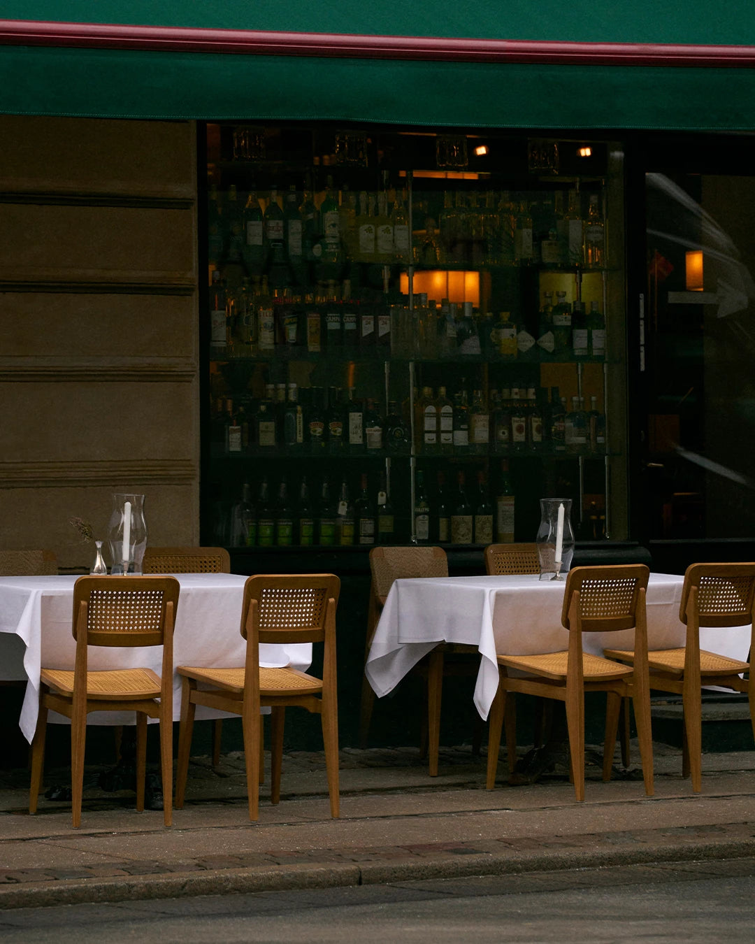 C-Chair Outdoor Dining Chair by GUBI shown in an interior setting