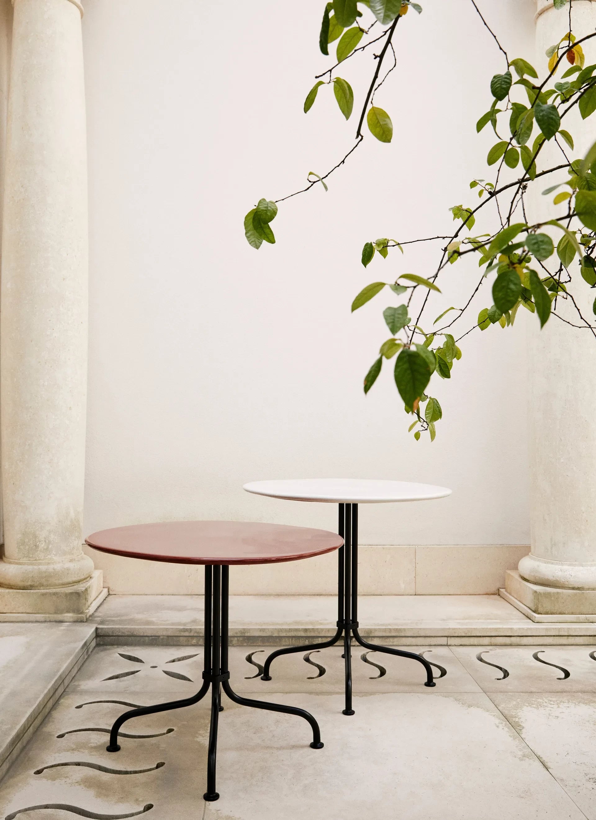 Carmel Bistro Lounge Table by GUBI shown in an interior setting, view 2