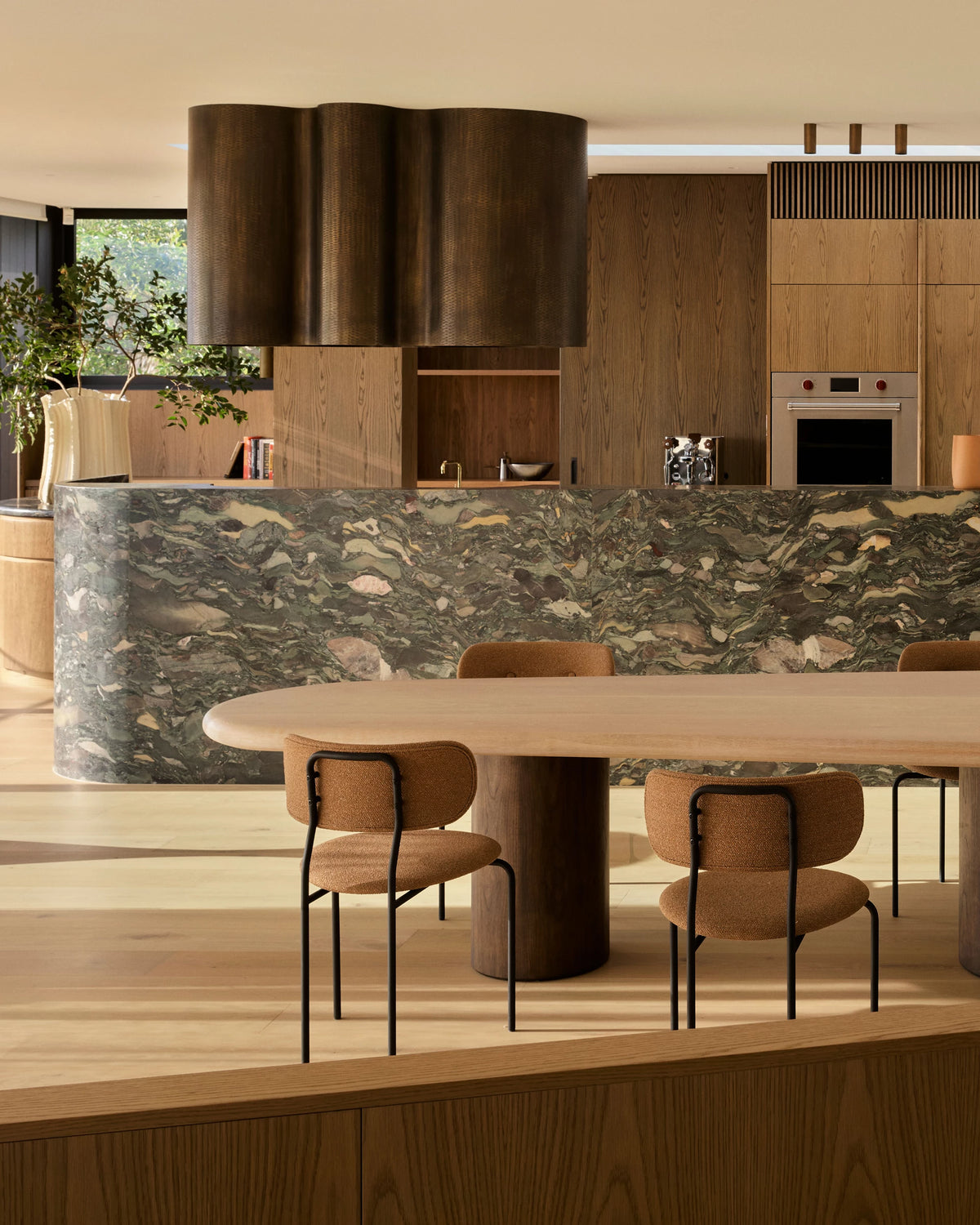 Coco Bar Chair by GUBI shown in an interior setting, view 2