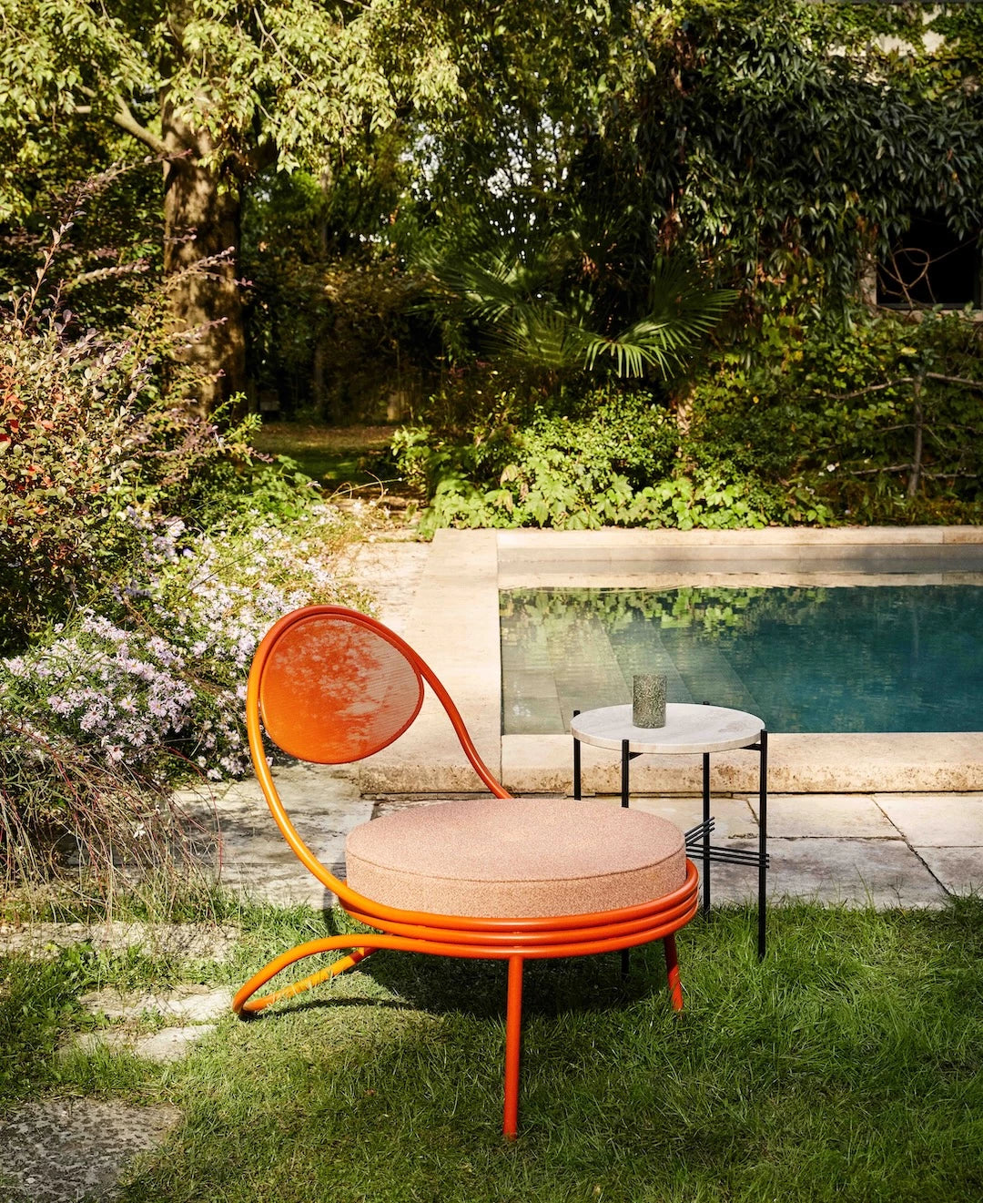 Copacabana Lounge Chair by GUBI shown in an interior setting, view 3