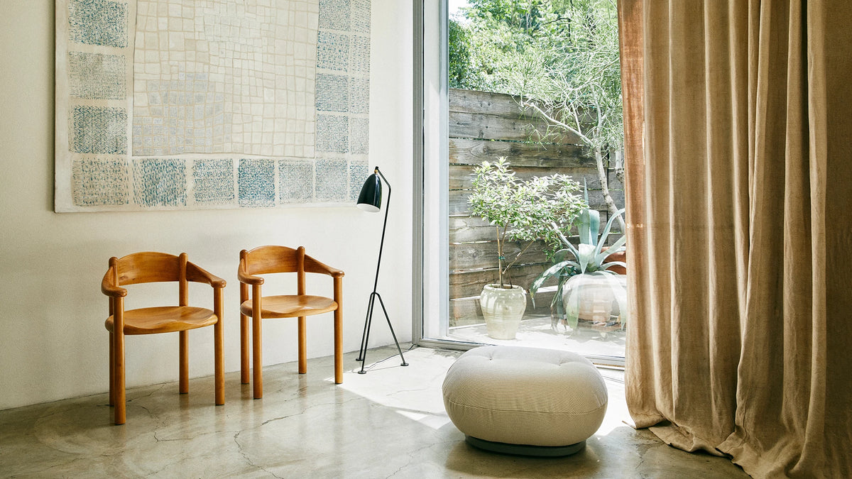 Daumiller Armchair by GUBI shown in an interior setting, view 1