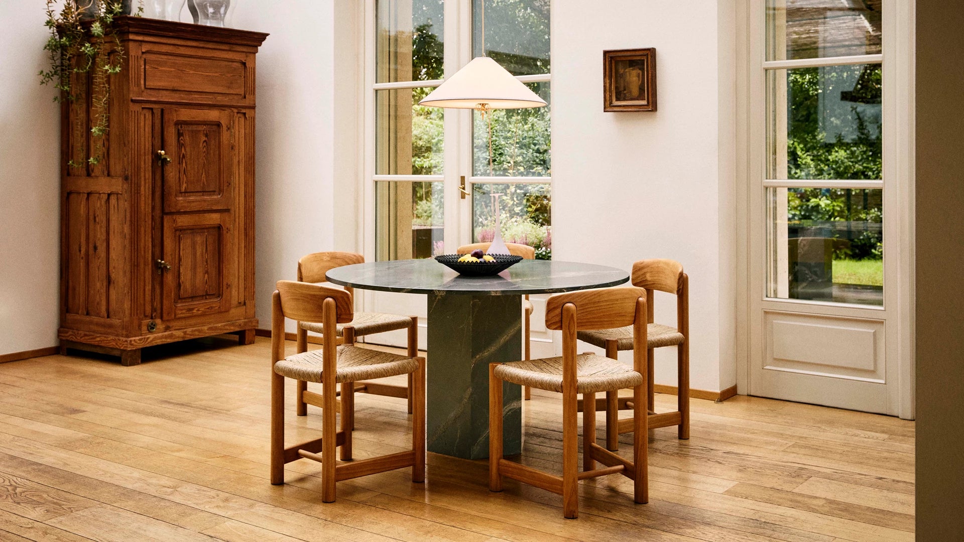 Daumiller Side Chair by GUBI shown in an interior setting