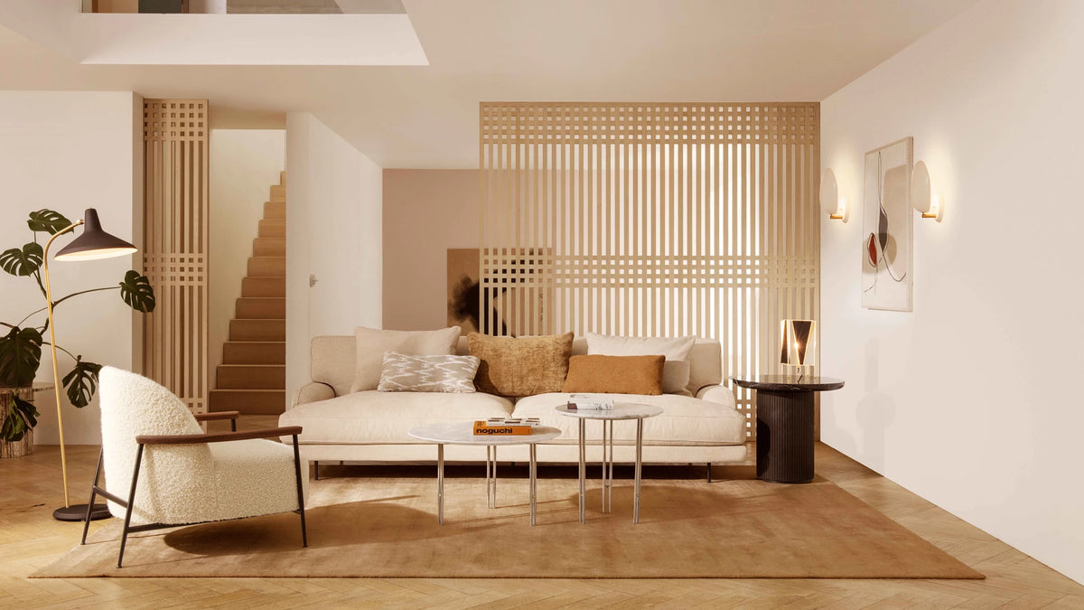 G-10 Floor Lamp by GUBI shown in an interior setting