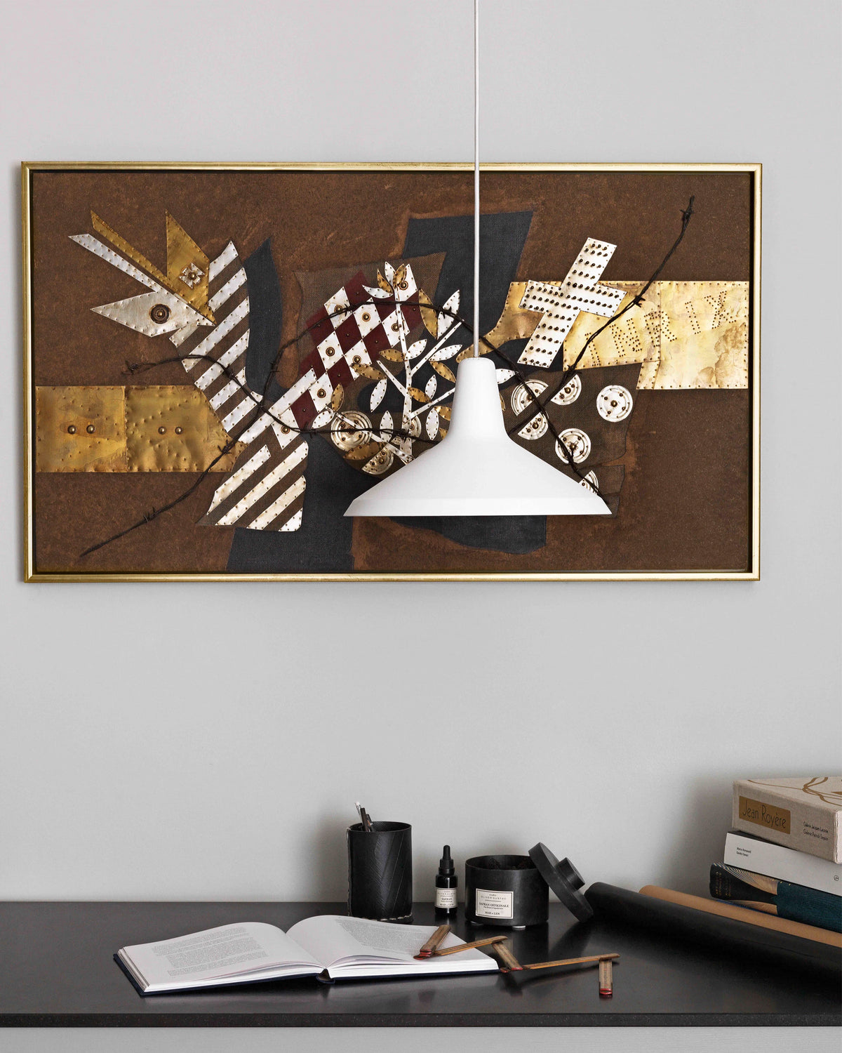 G-10 Pendant by GUBI shown in an interior setting, view 2