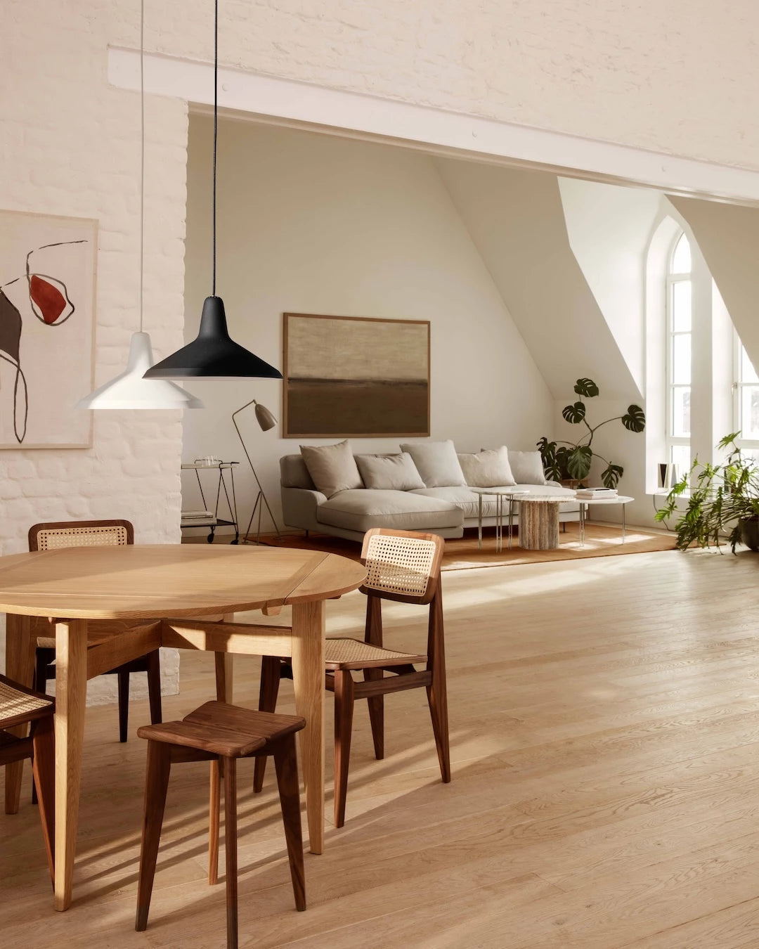 G-10 Pendant by GUBI shown in an interior setting, view 4