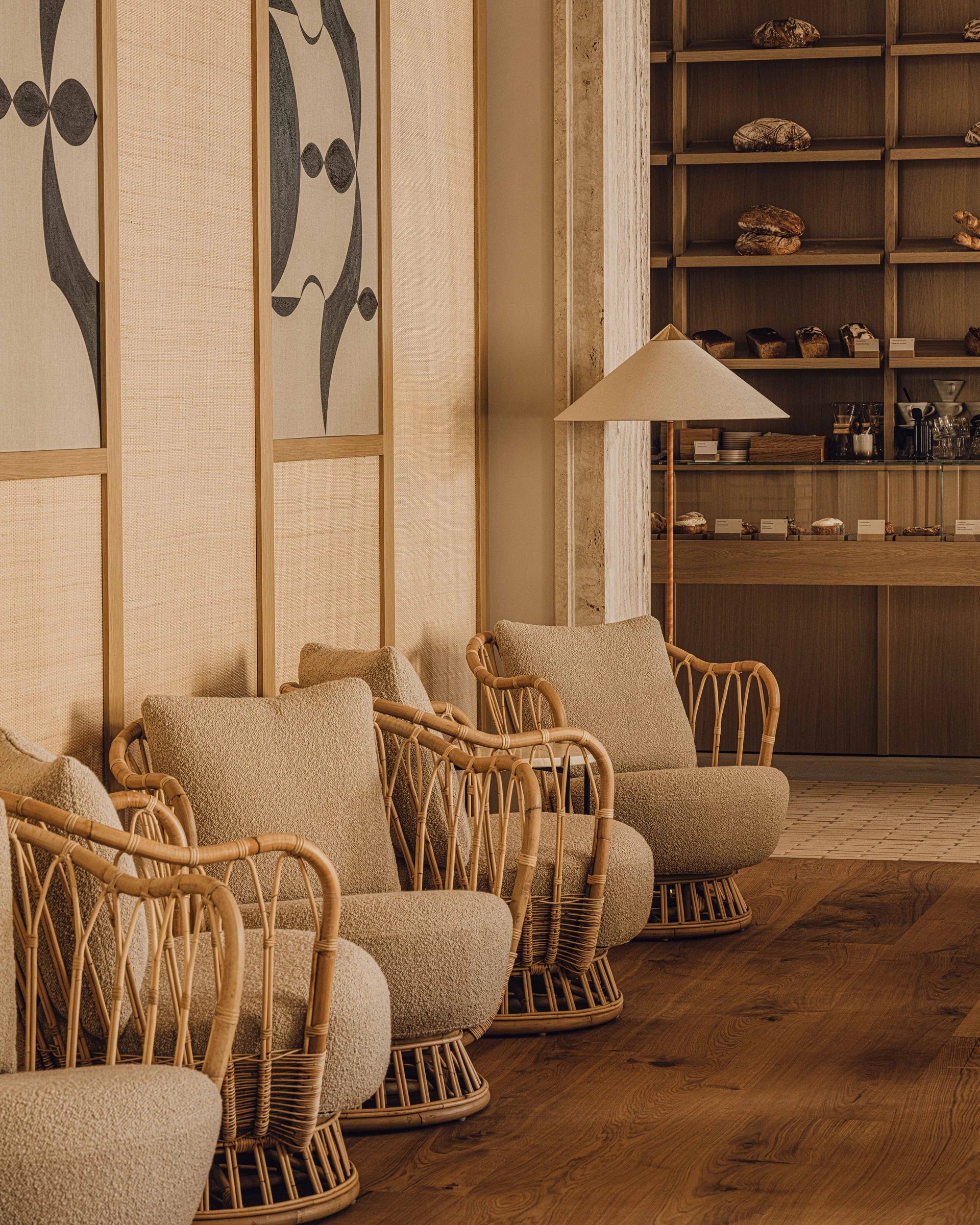 Grace Lounge Chair by GUBI shown in an interior setting, view 3
