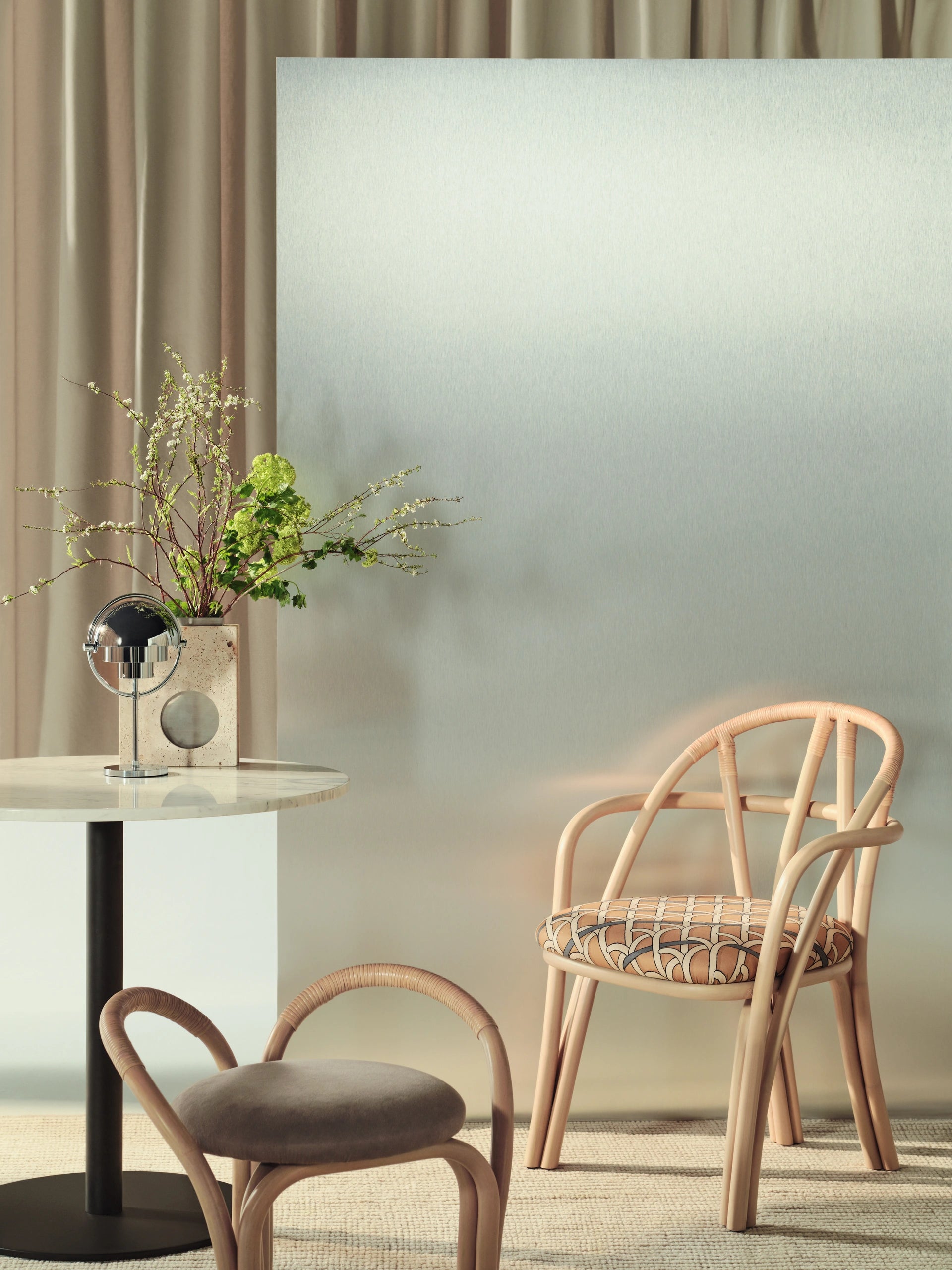 GUBI 1.0 Dining Table by GUBI shown in an interior setting