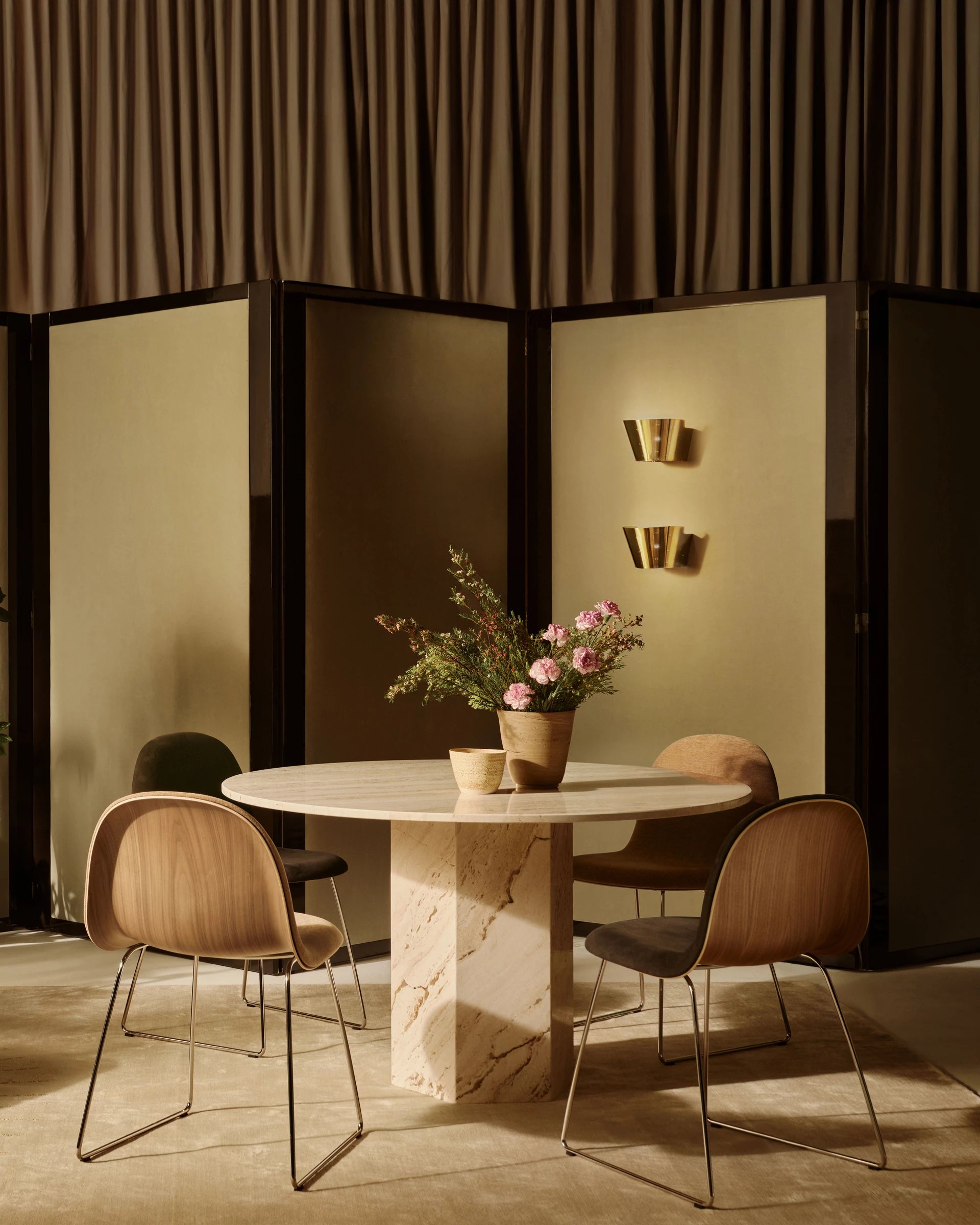 GUBI 3D Bar Chair by GUBI shown in an interior setting, view 2