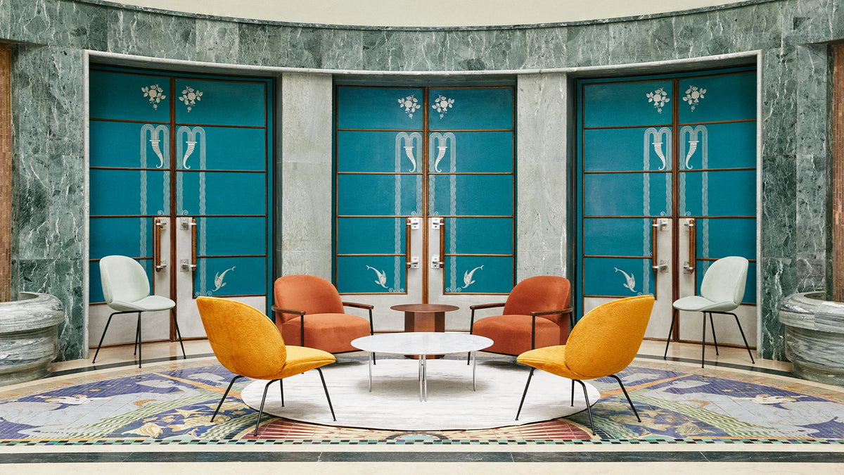 IOI Coffee Table by GUBI shown in an interior setting, view 1