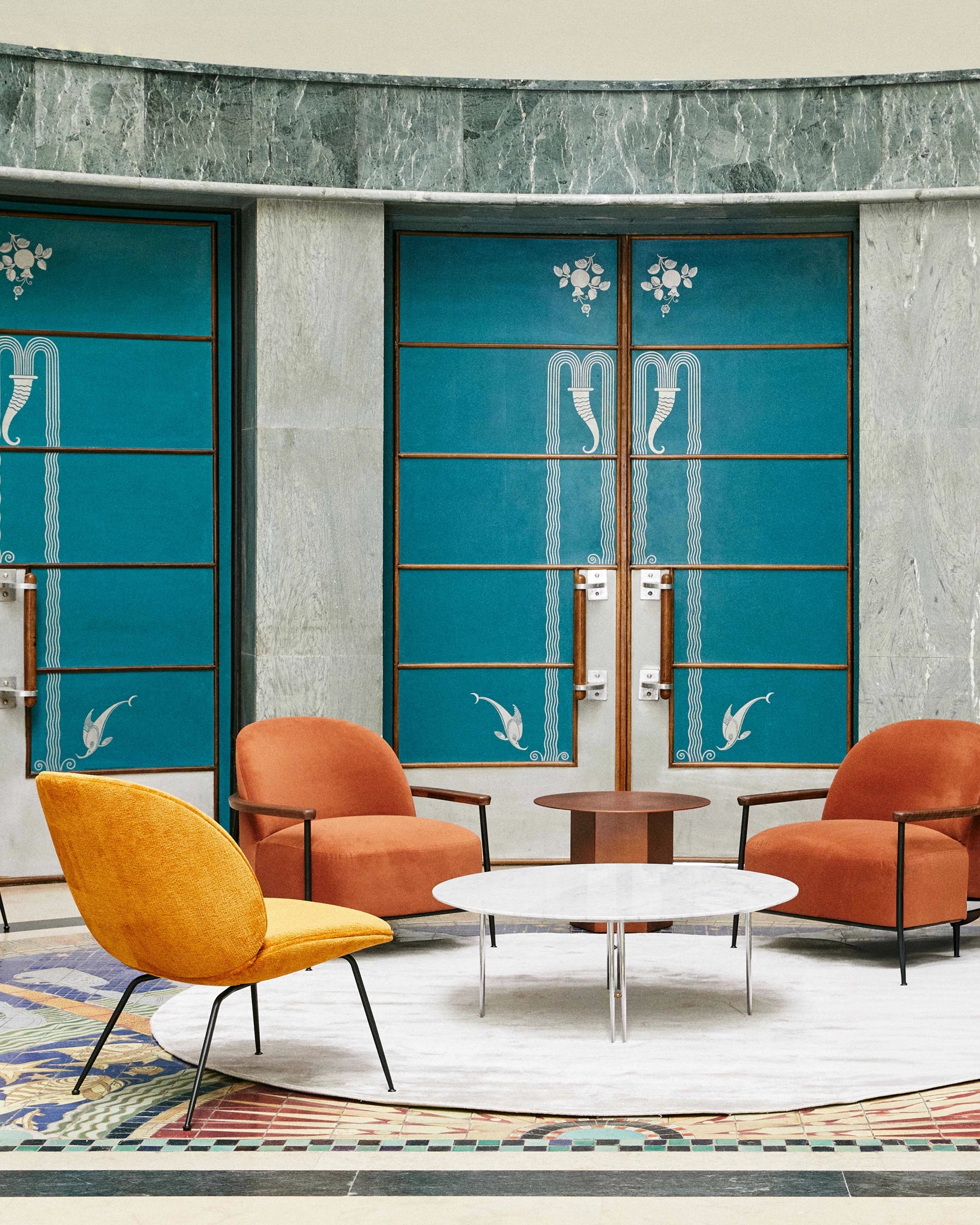 IOI Coffee Table by GUBI shown in an interior setting, view 2