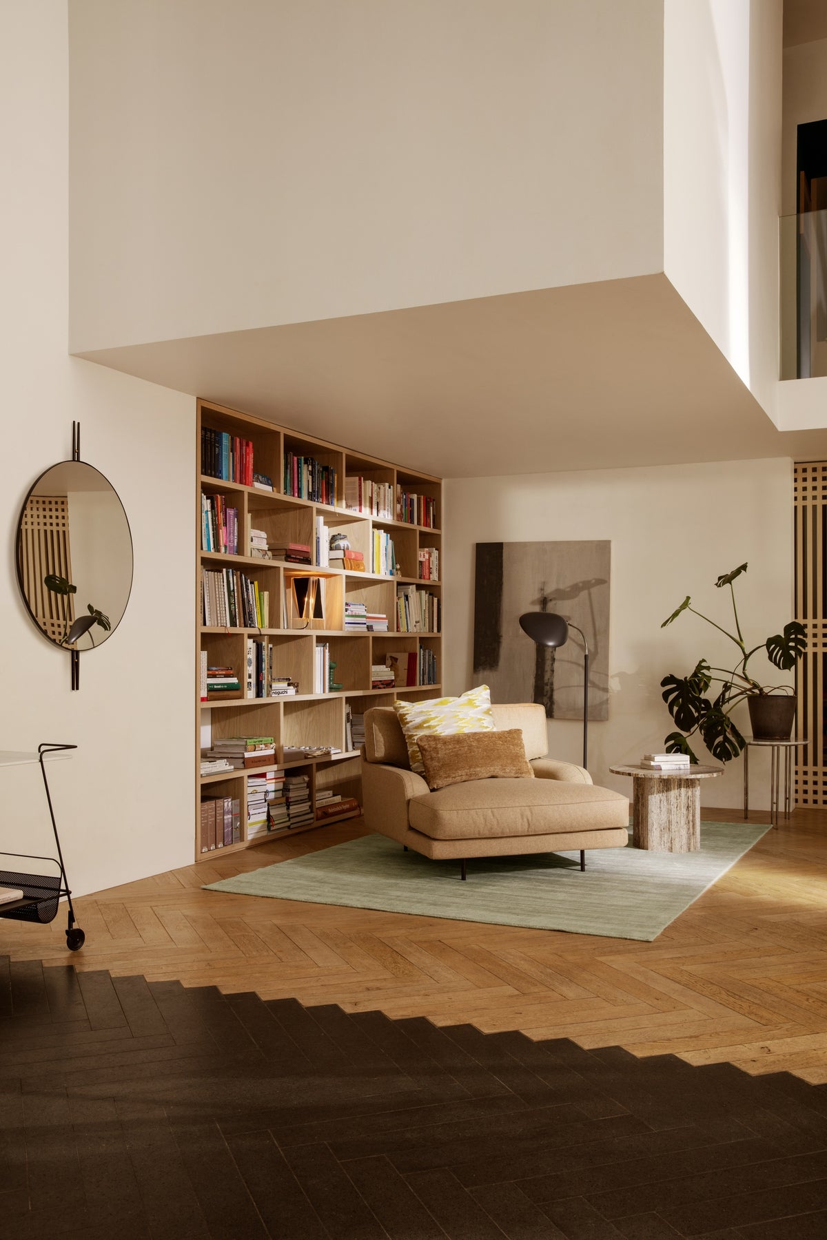 IOI Mirror by GUBI shown in an interior setting