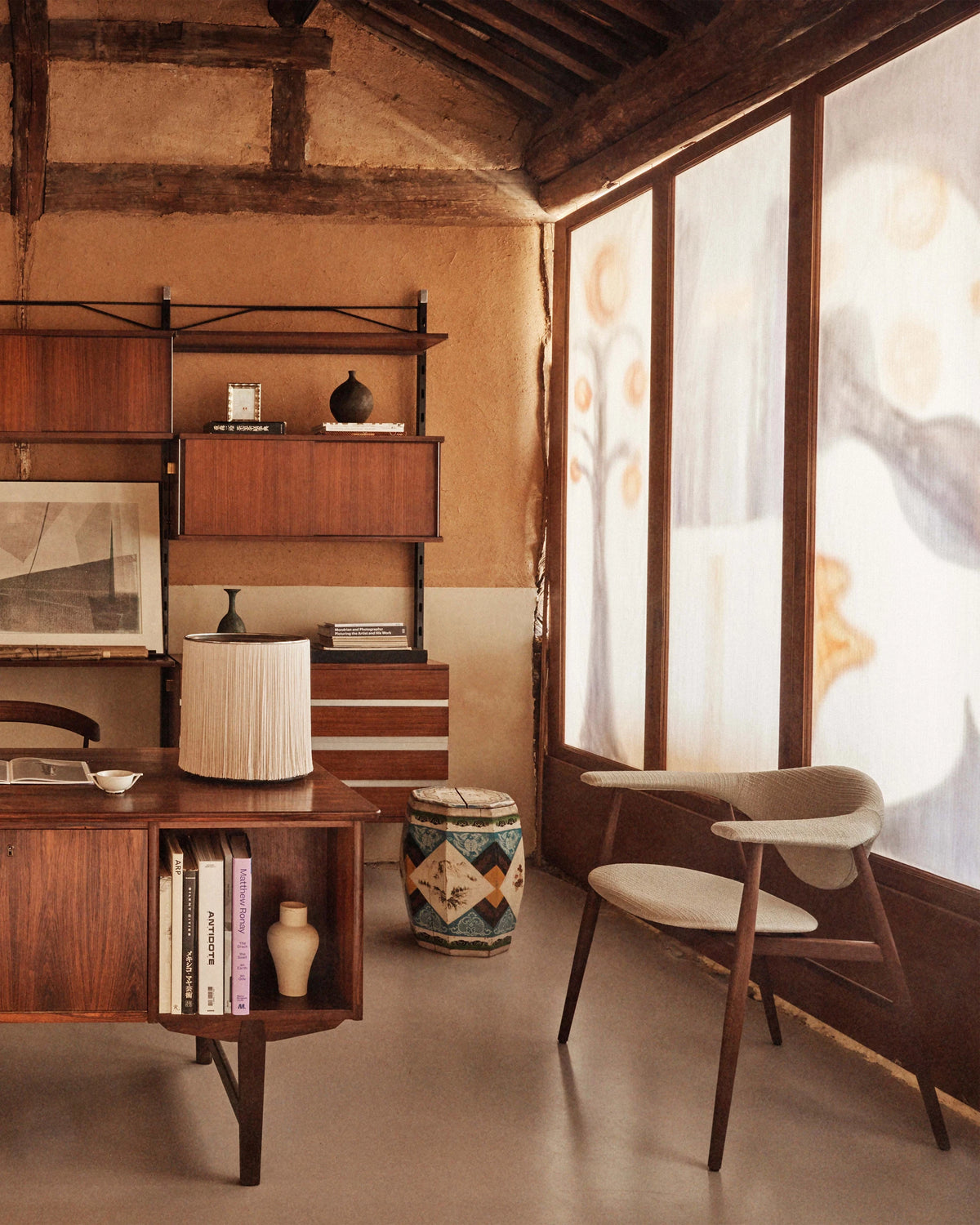 Masculo Lounge Chair by GUBI shown in an interior setting, view 2
