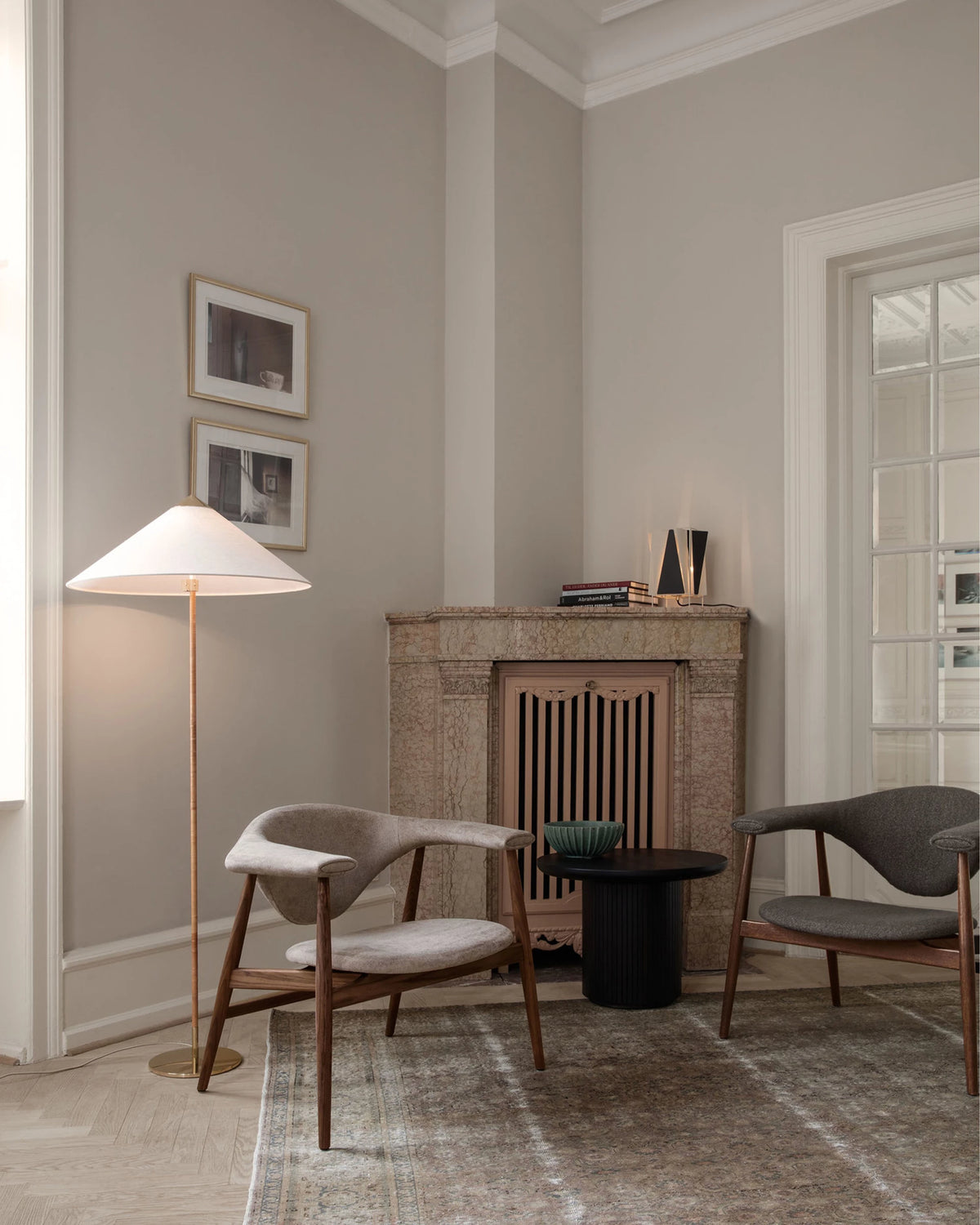 Masculo Lounge Chair by GUBI shown in an interior setting, view 4