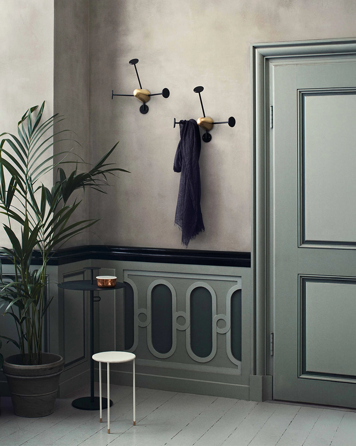 Matégot Coat Rack by GUBI shown in an interior setting, view 2