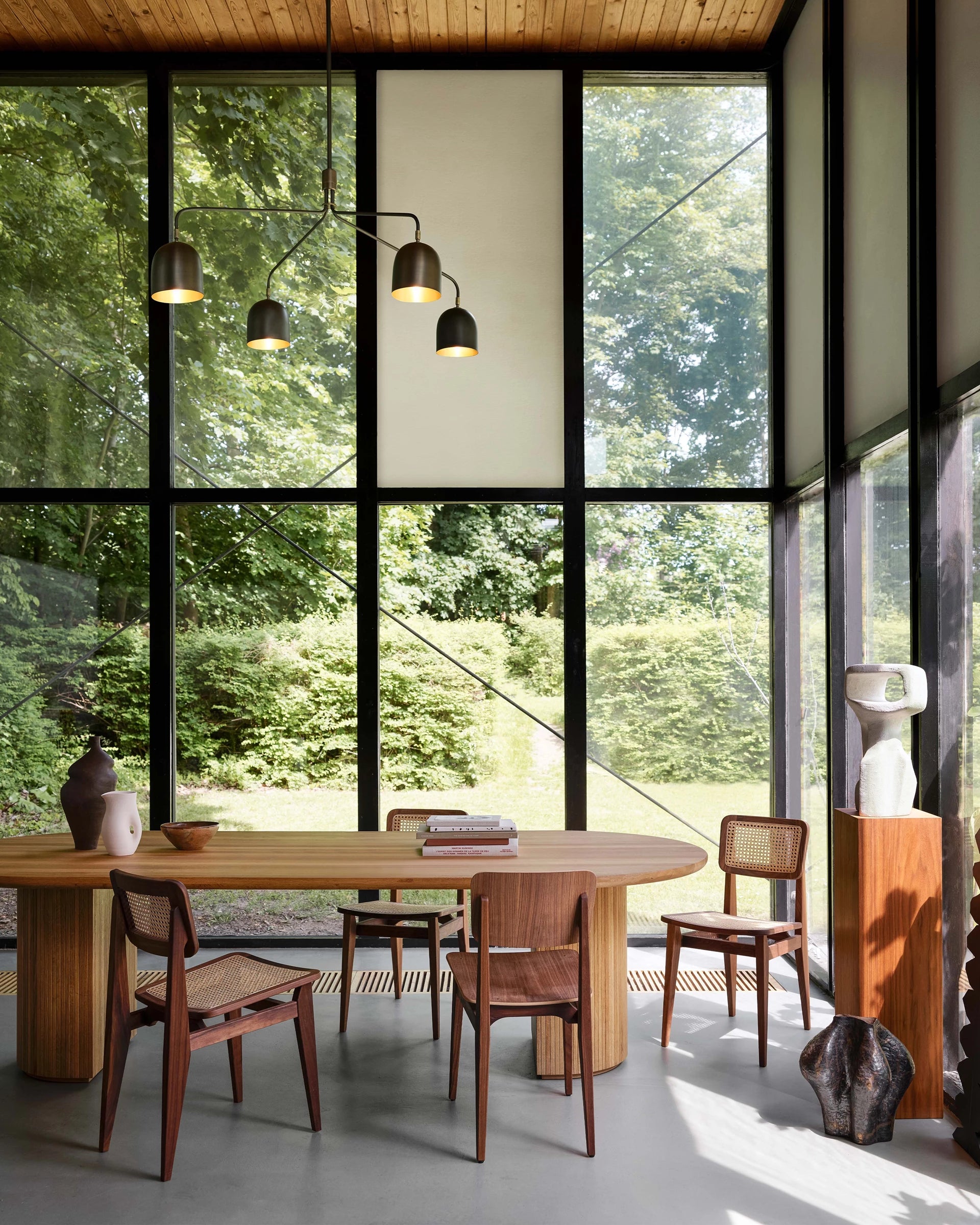 Moon Bar Table by GUBI shown in an interior setting, view 4