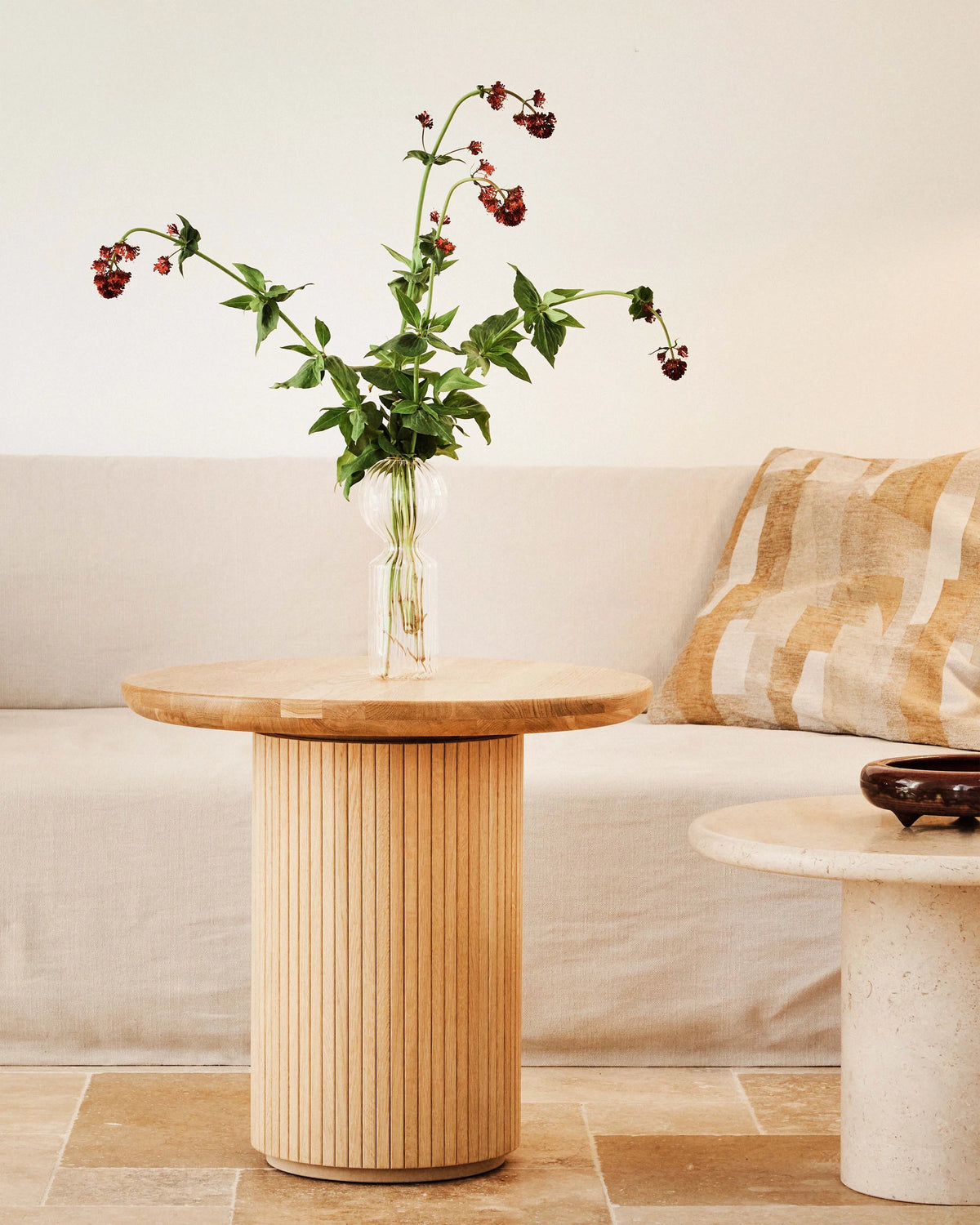 Moon Coffee & Lounge Table by GUBI shown in an interior setting, view 2
