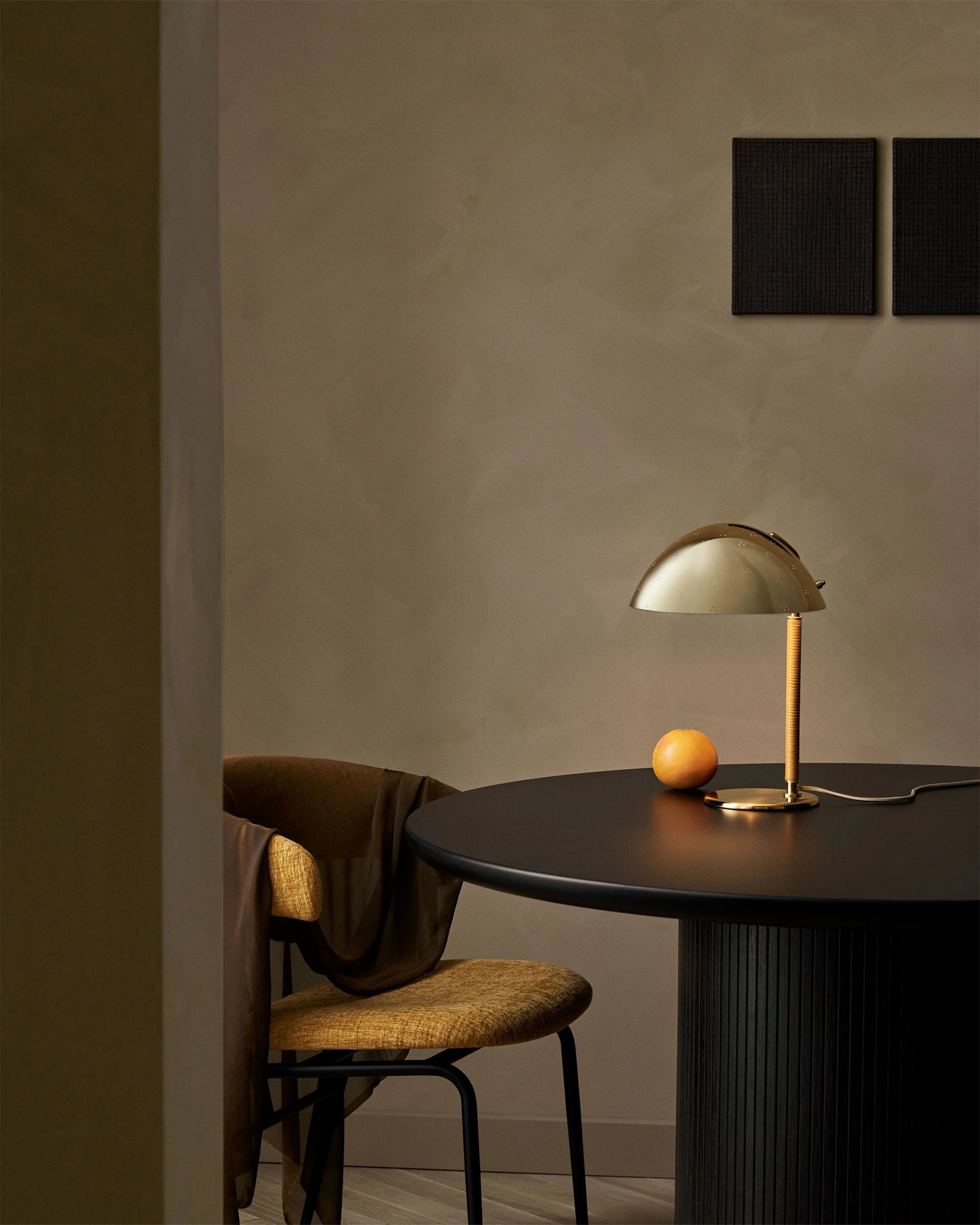 Moon Dining Table by GUBI shown in an interior setting, view 4