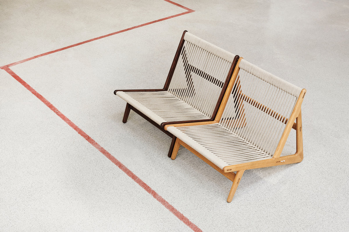 MR01 Initial Chair by GUBI shown in an interior setting