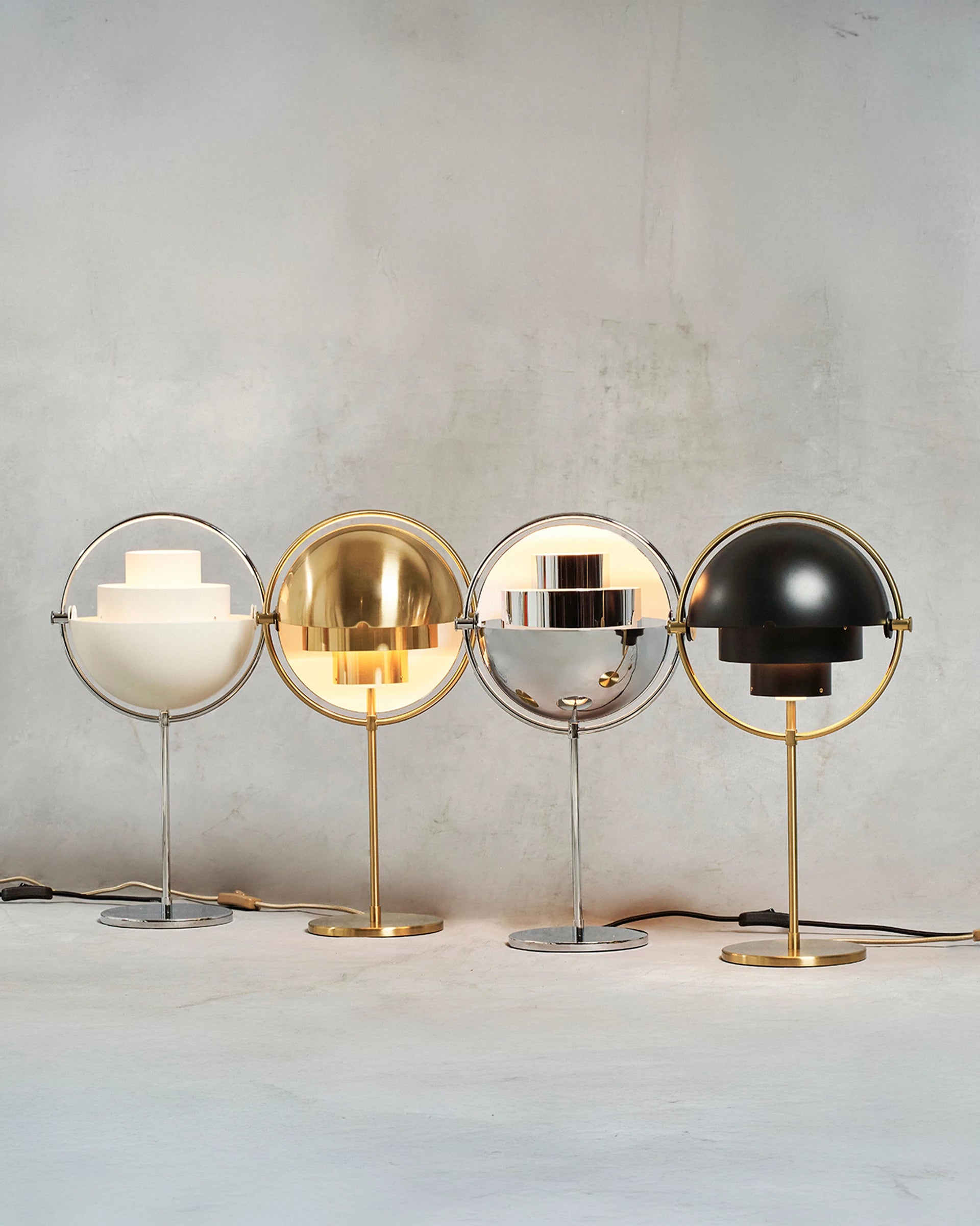 Multi-Lite Table Lamp by GUBI shown in an interior setting, view 2