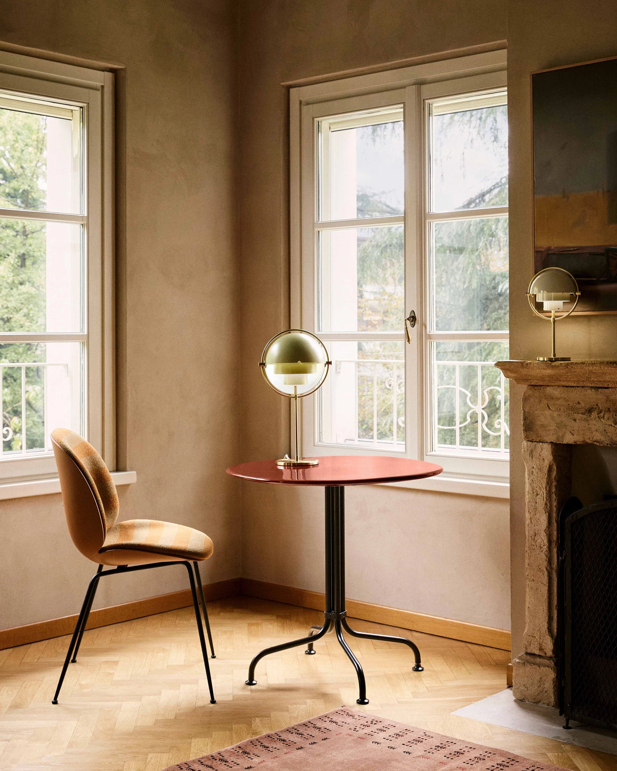 Multi-Lite Table Lamp by GUBI shown in an interior setting, view 4