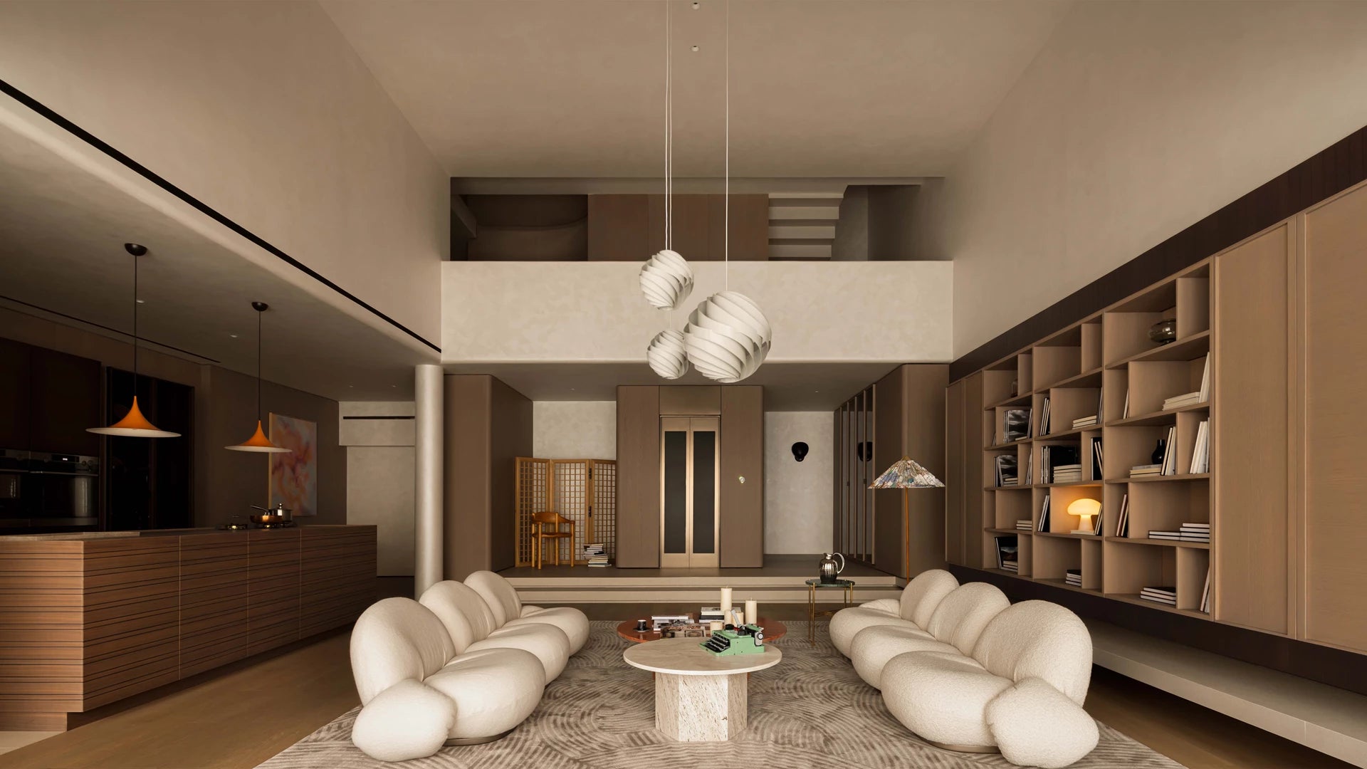 Pacha Module by GUBI shown in an interior setting