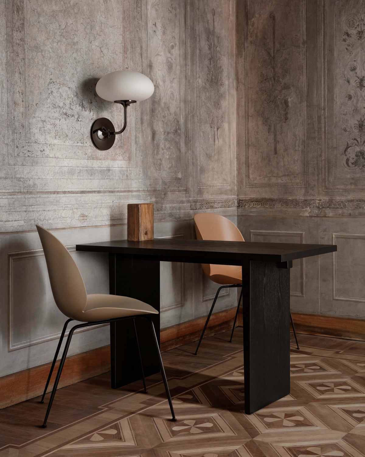 Private Desk by GUBI shown in an interior setting, view 2