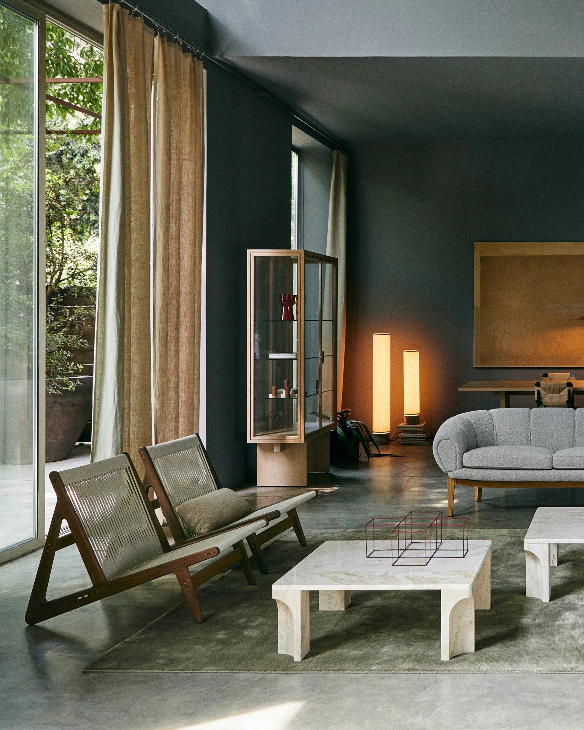 Private Vitrine by GUBI shown in an interior setting, view 2