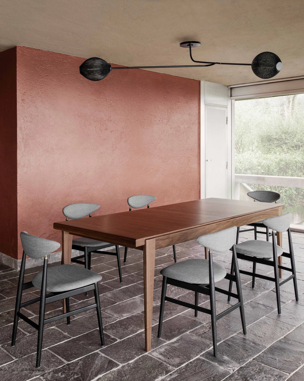 Satellite Wall Lamp by GUBI shown in an interior setting, view 2