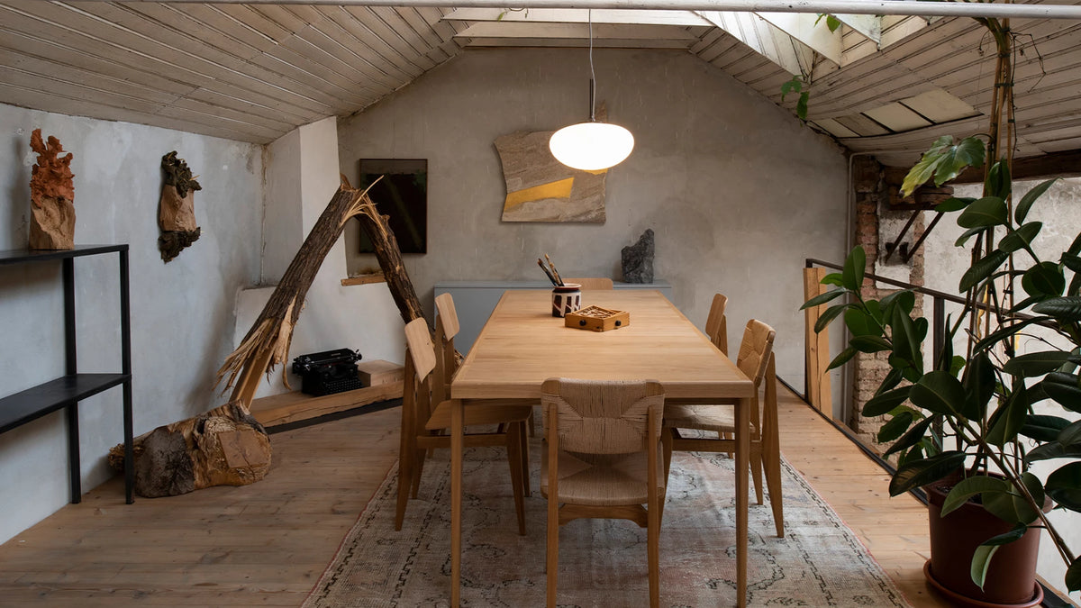 Stemlite Pendant by GUBI shown in an interior setting, view 1