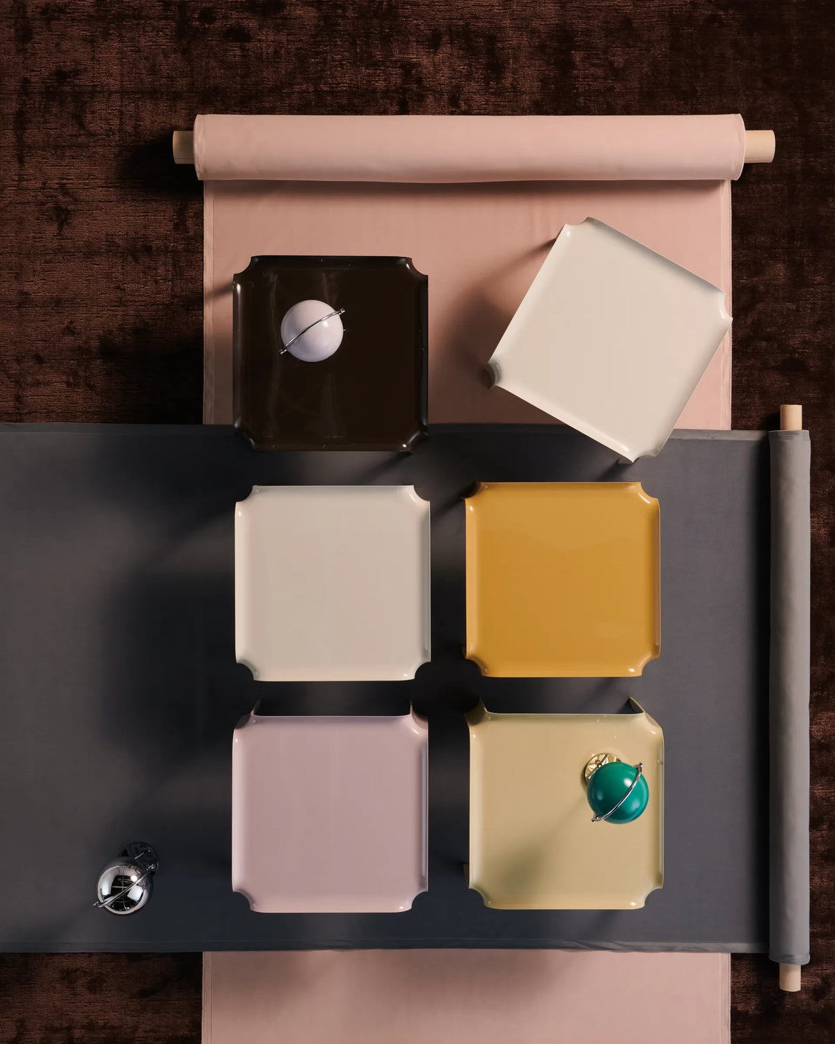T877 Side Table by GUBI shown in an interior setting, view 2