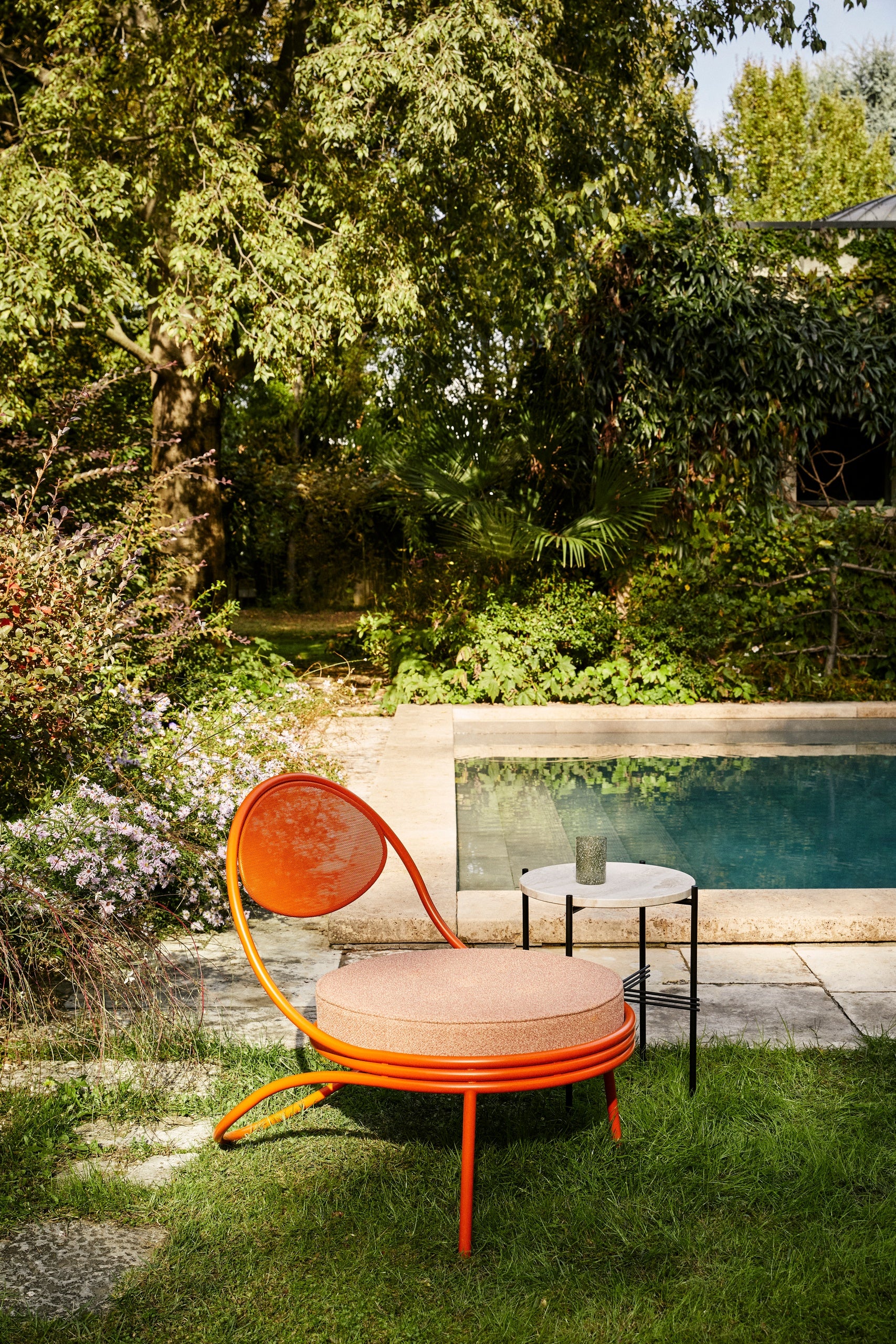 TS Coffee & Side Table by GUBI shown in an interior setting