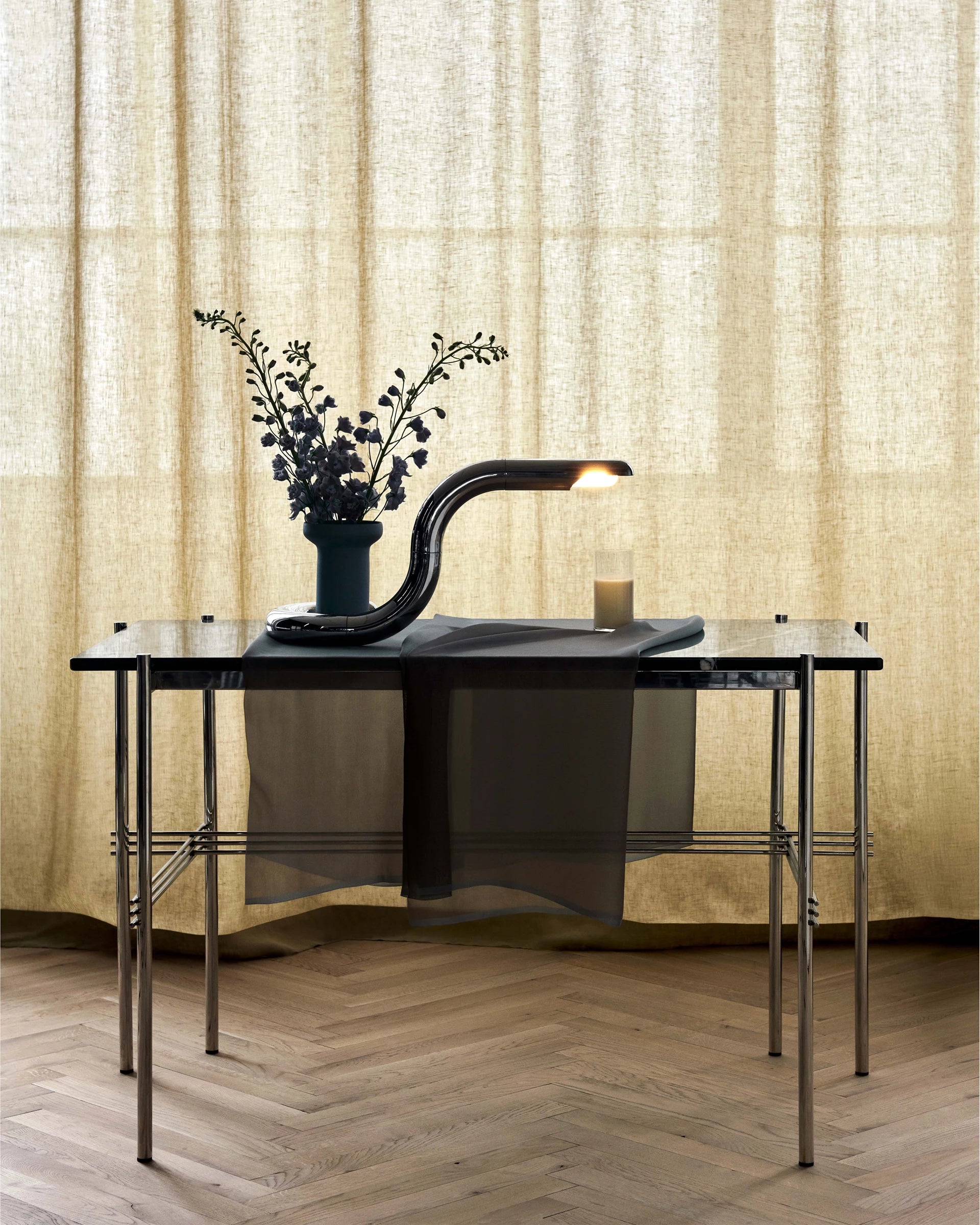 TS Desk by GUBI shown in an interior setting