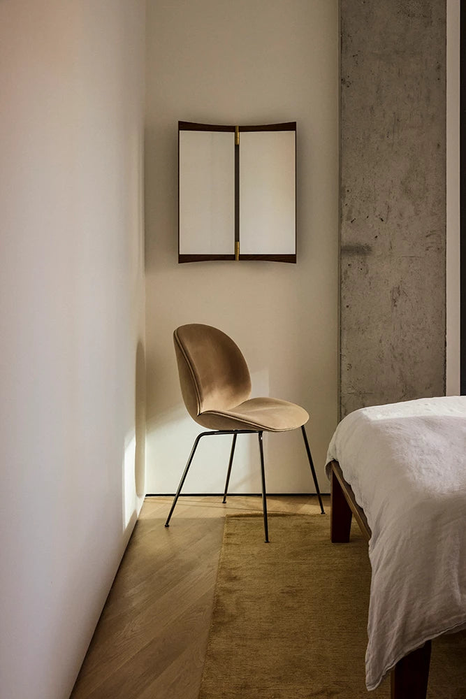Vanity Mirror 1 by GUBI shown in an interior setting, view 3